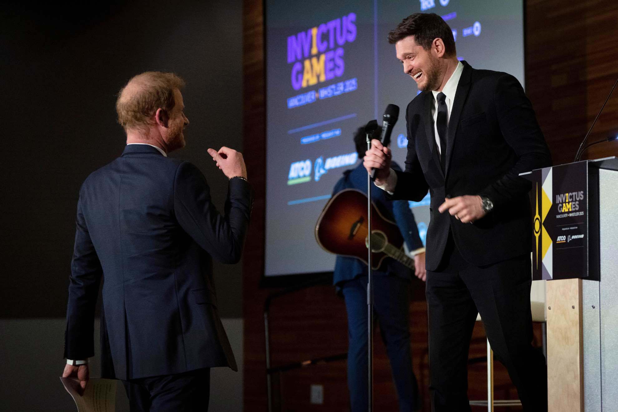 Michael Bublé sang a Frank Sinatra classic with personal lyrics for Prince Harry