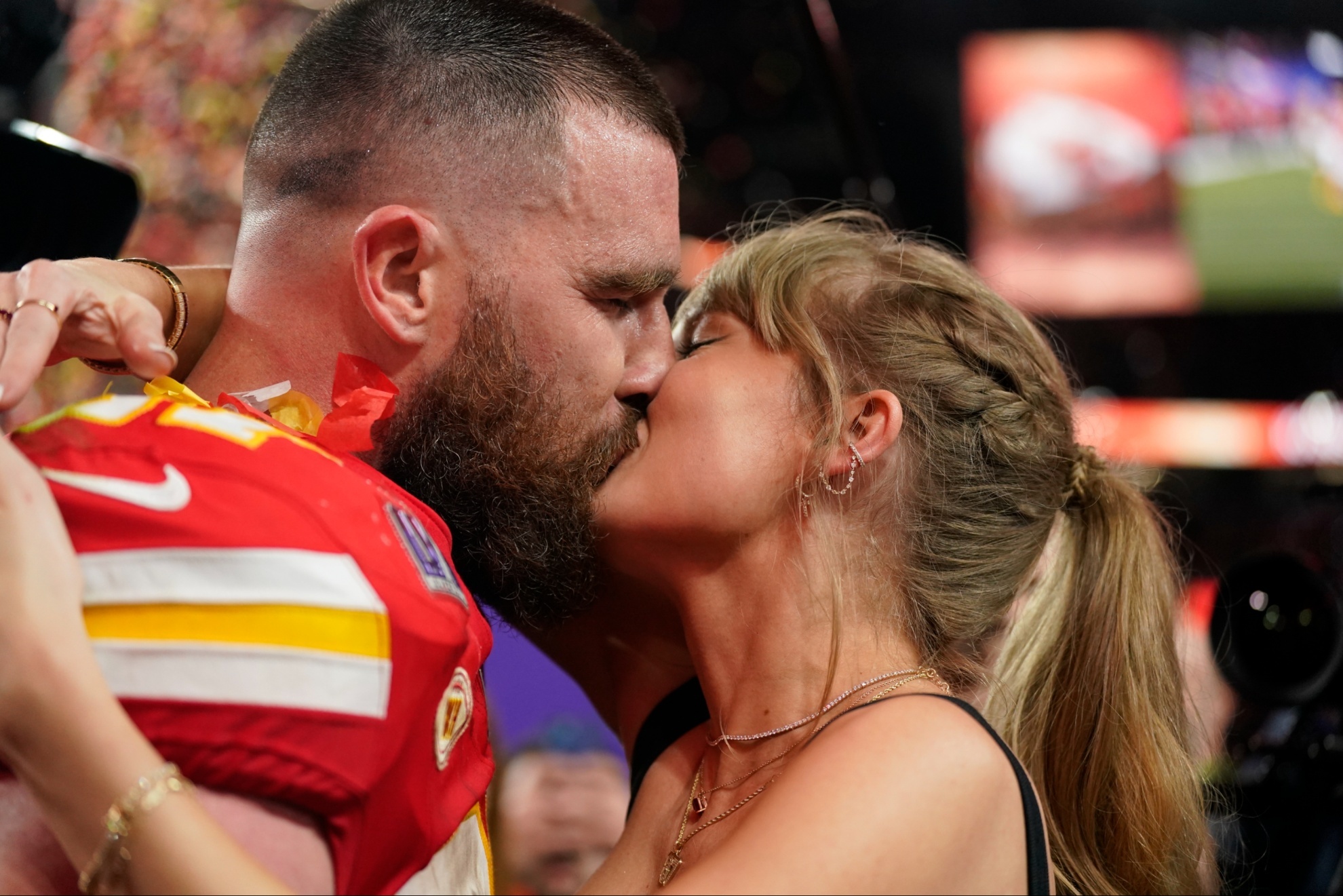 The couple of the moment, Travis Kelce and Taylor Swift.
