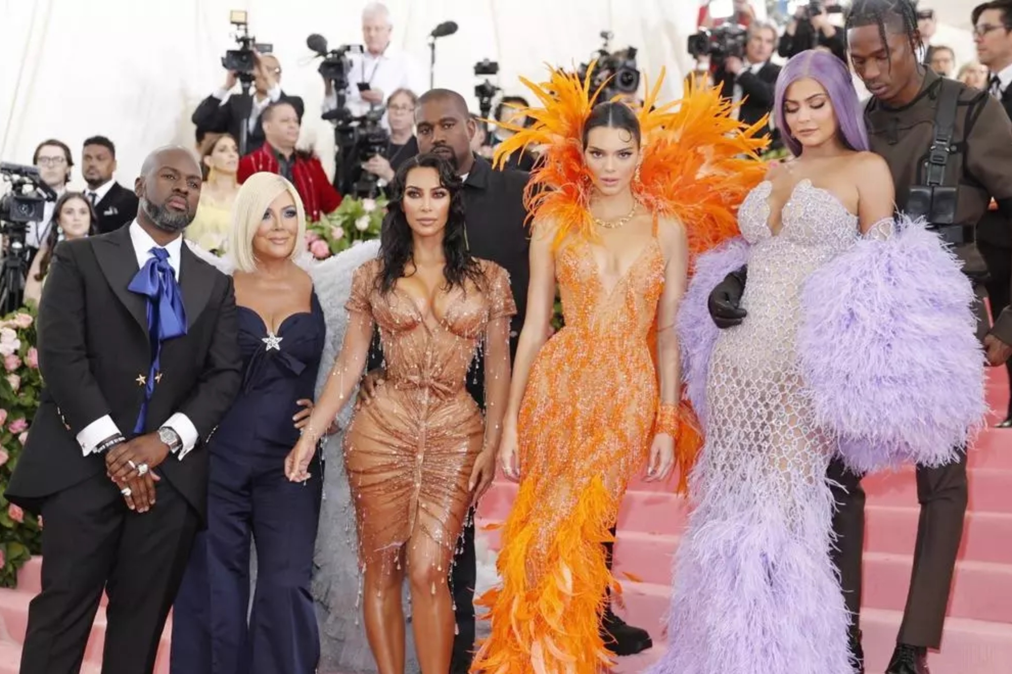The Kardashian Clan at the 2022 Met Gala