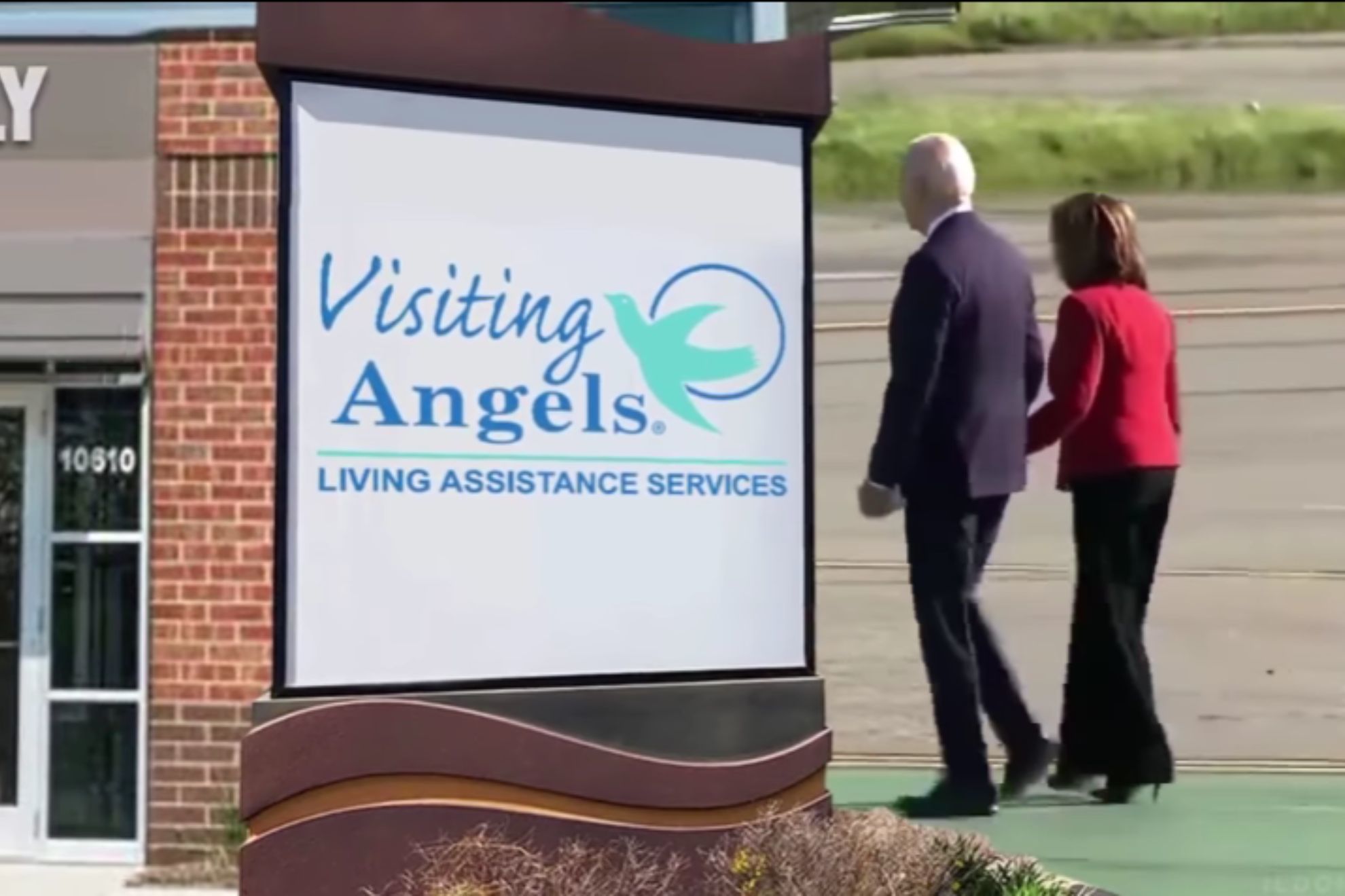 Donald Trump mocks Joe Biden by posting a video of him breaking into a nursing home