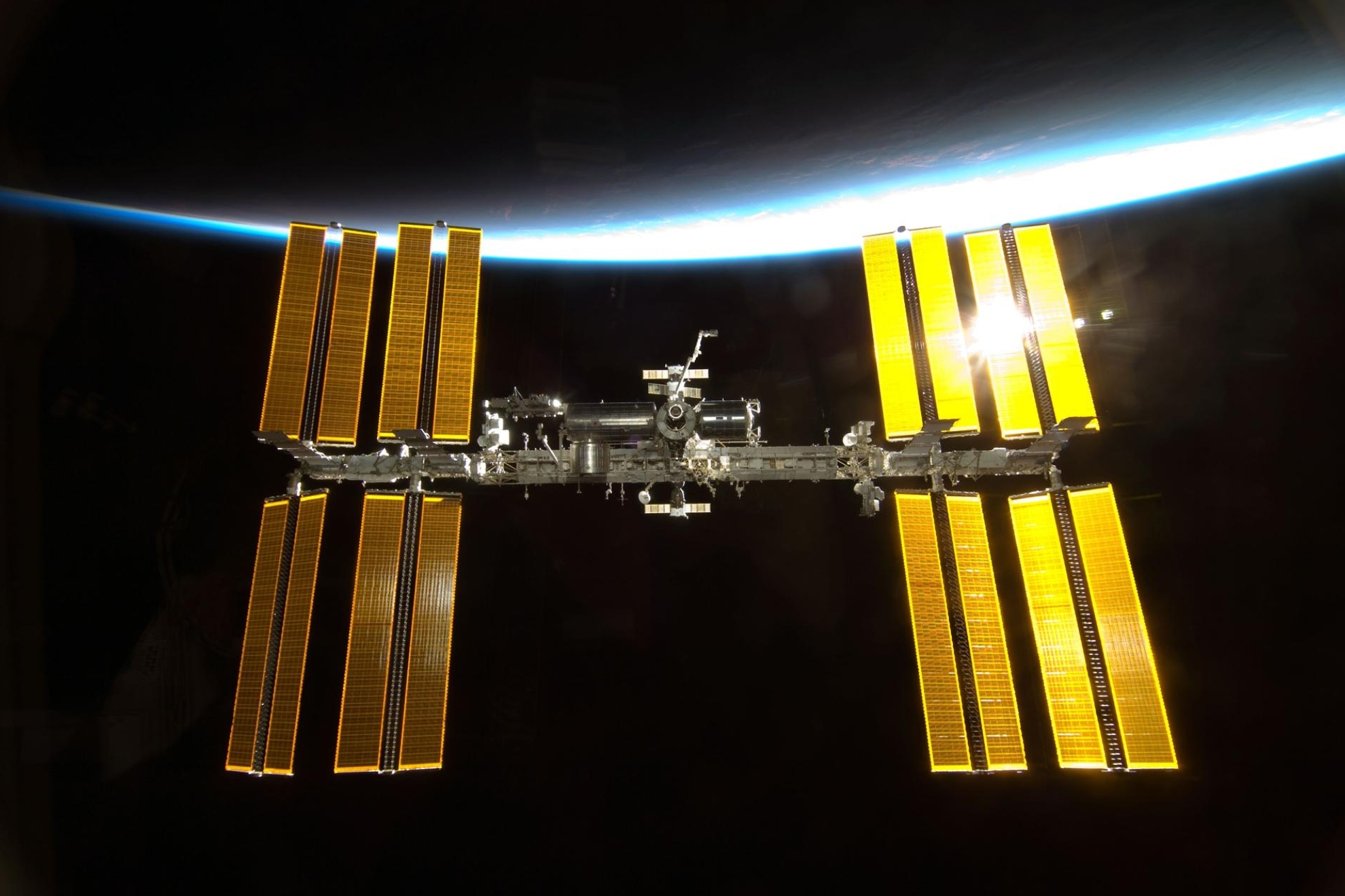 Una imagen de la actual Estacin Espacial Internacional. NASA