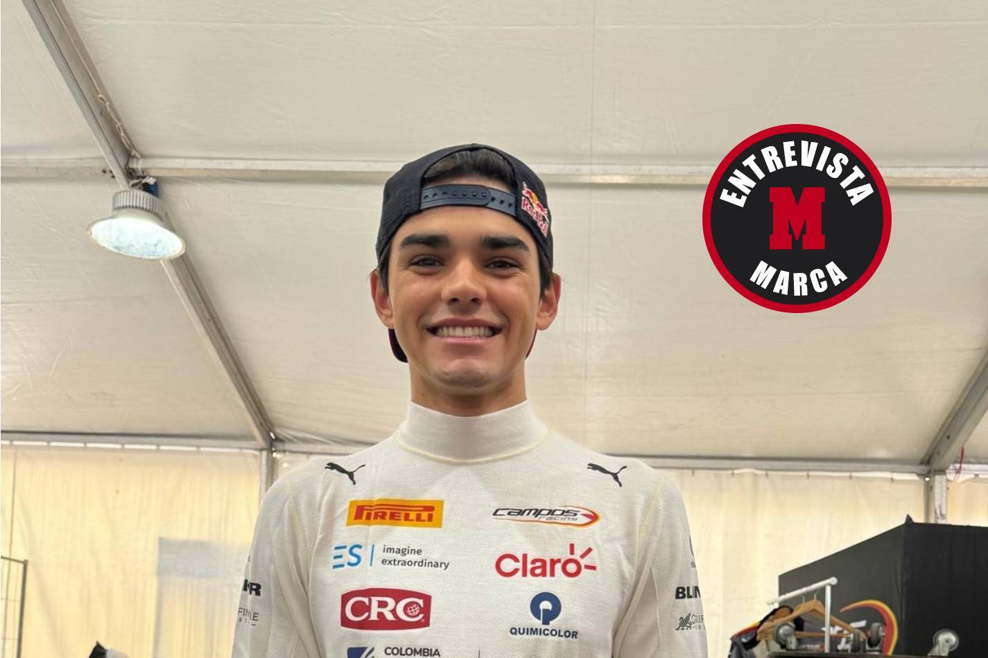 Sebastián Montoya correrá este segundo año den Fórmula 3 con el Campos Racing.