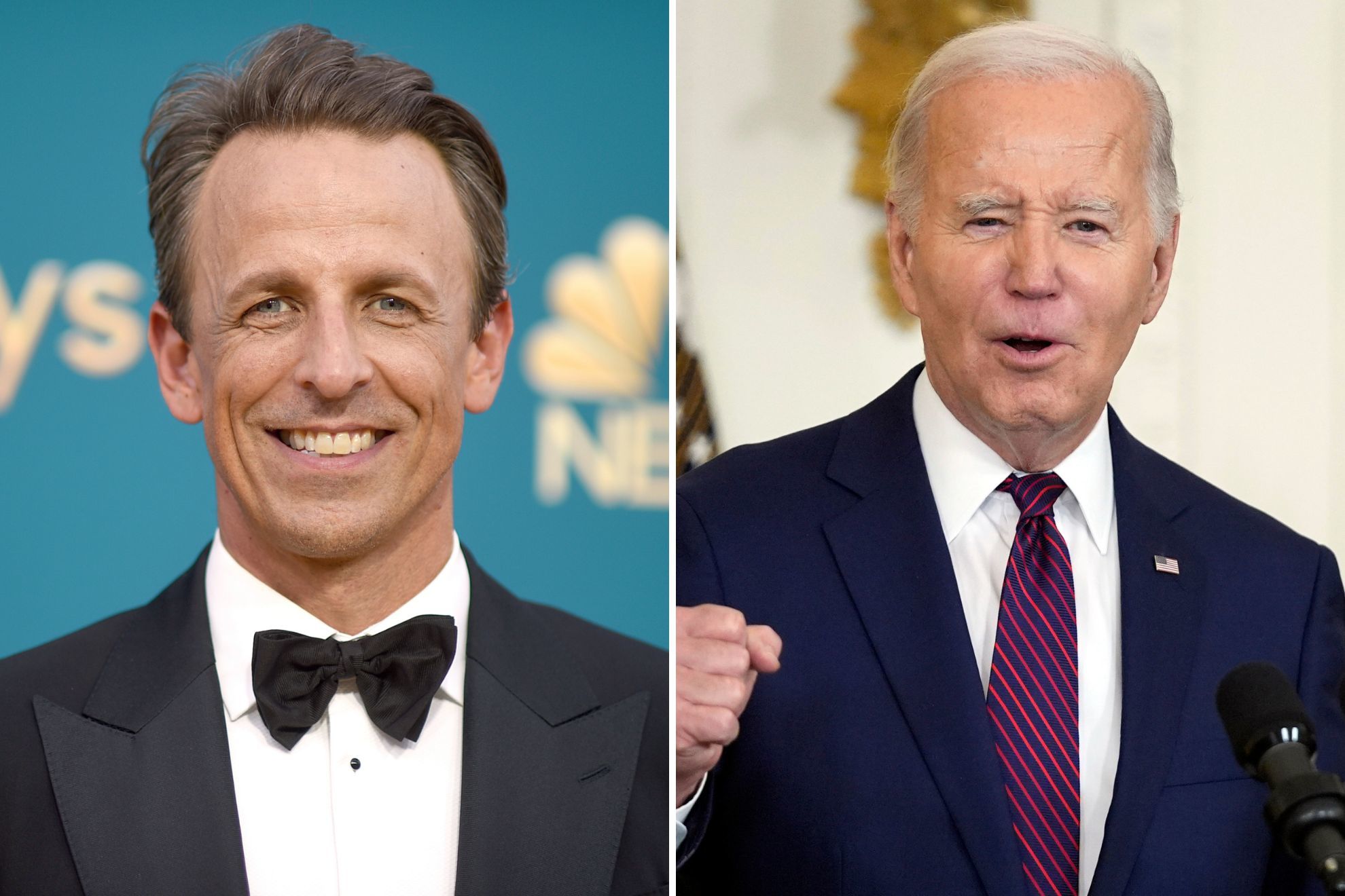 Joe Biden is set to give rare interview to late-night show host Seth Meyers