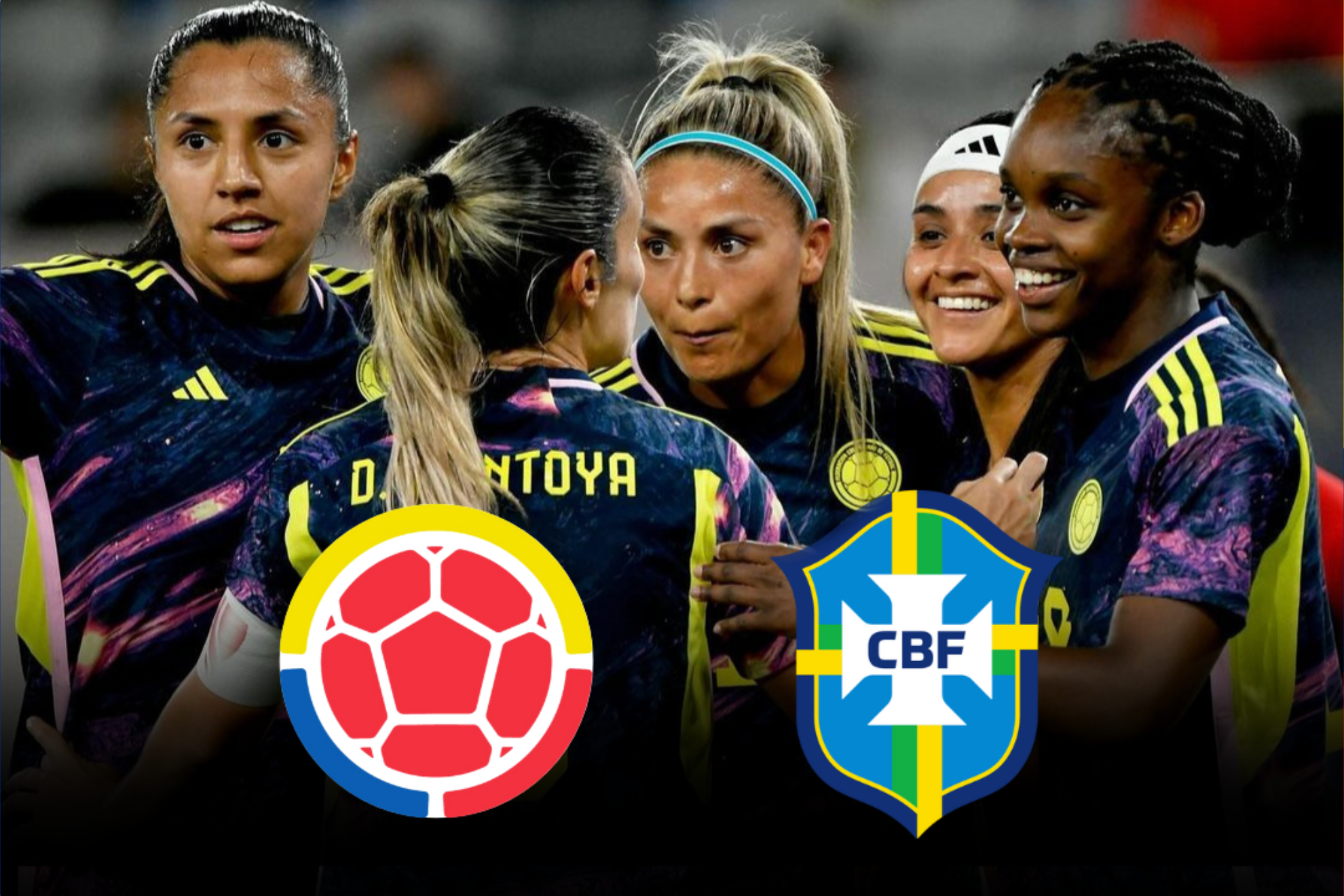 Colombia enfrenta a Brasil en la  Copa Oro Femenina 2024 (Instagram: Selección Colombia - Confederación Brasileña de Fútbol)