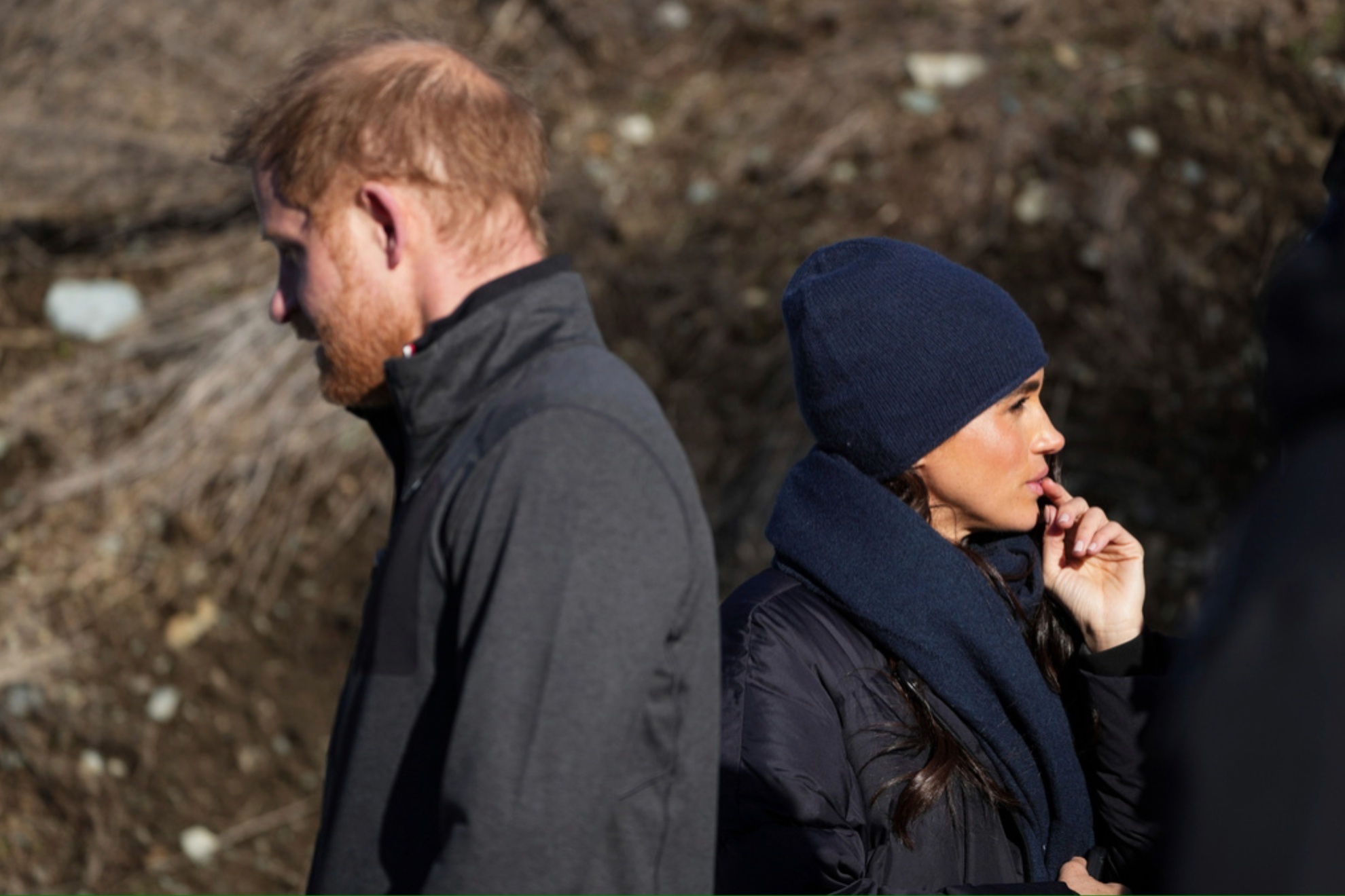Prince Harry and Meghan Markle attend an Invictus Games training camp.