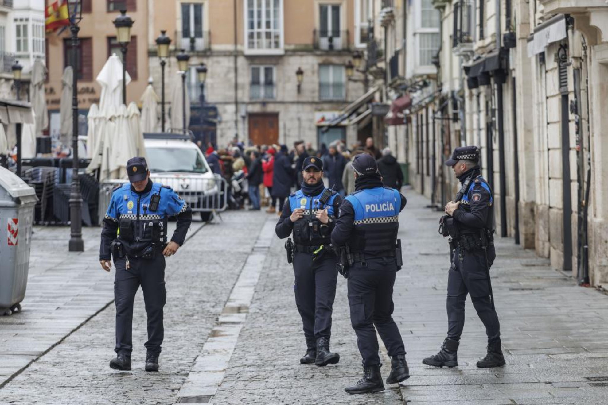 La Policía Nacional ha detenido al joven que cometió el crimen en la Plaza de la Flora de Burgos.