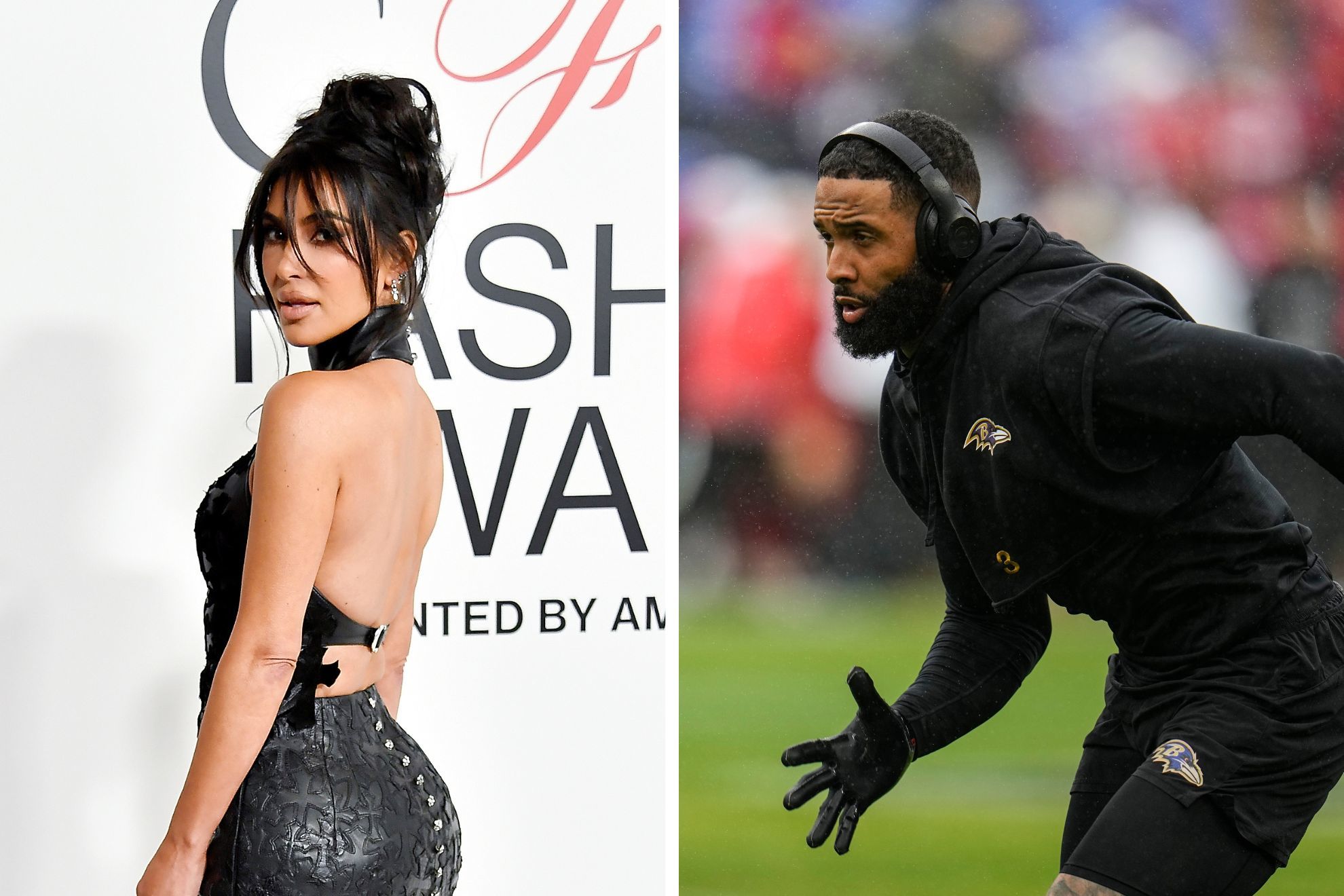 Odell Beckham Jr. and Kim Kardashian could steal shine from Travis Kelce, Taylor Swift
