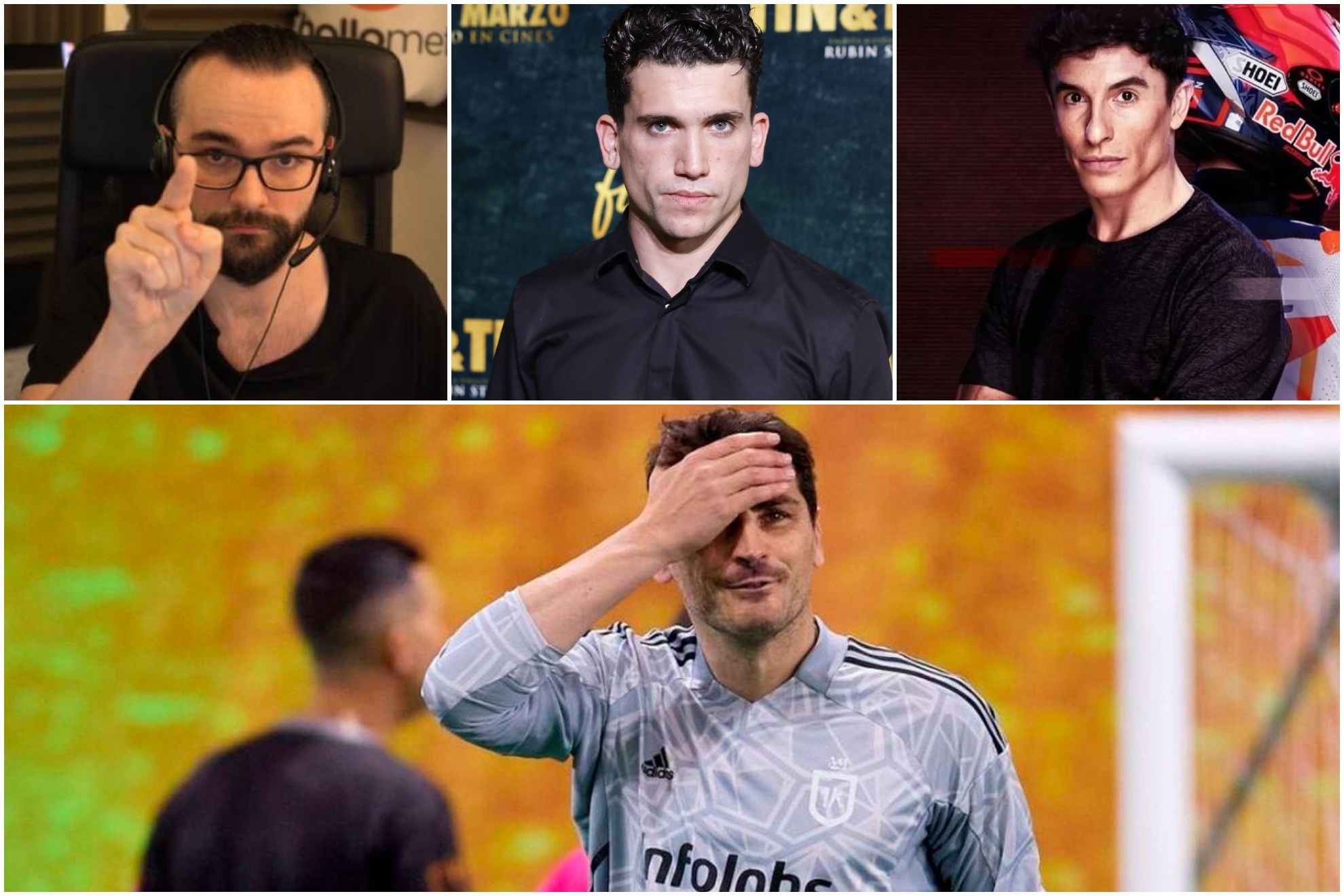 Xokas, Jaime Lorente, Marc Mrquez...las estrellas que se enfrentarn a Casillas en la final de la Kings League