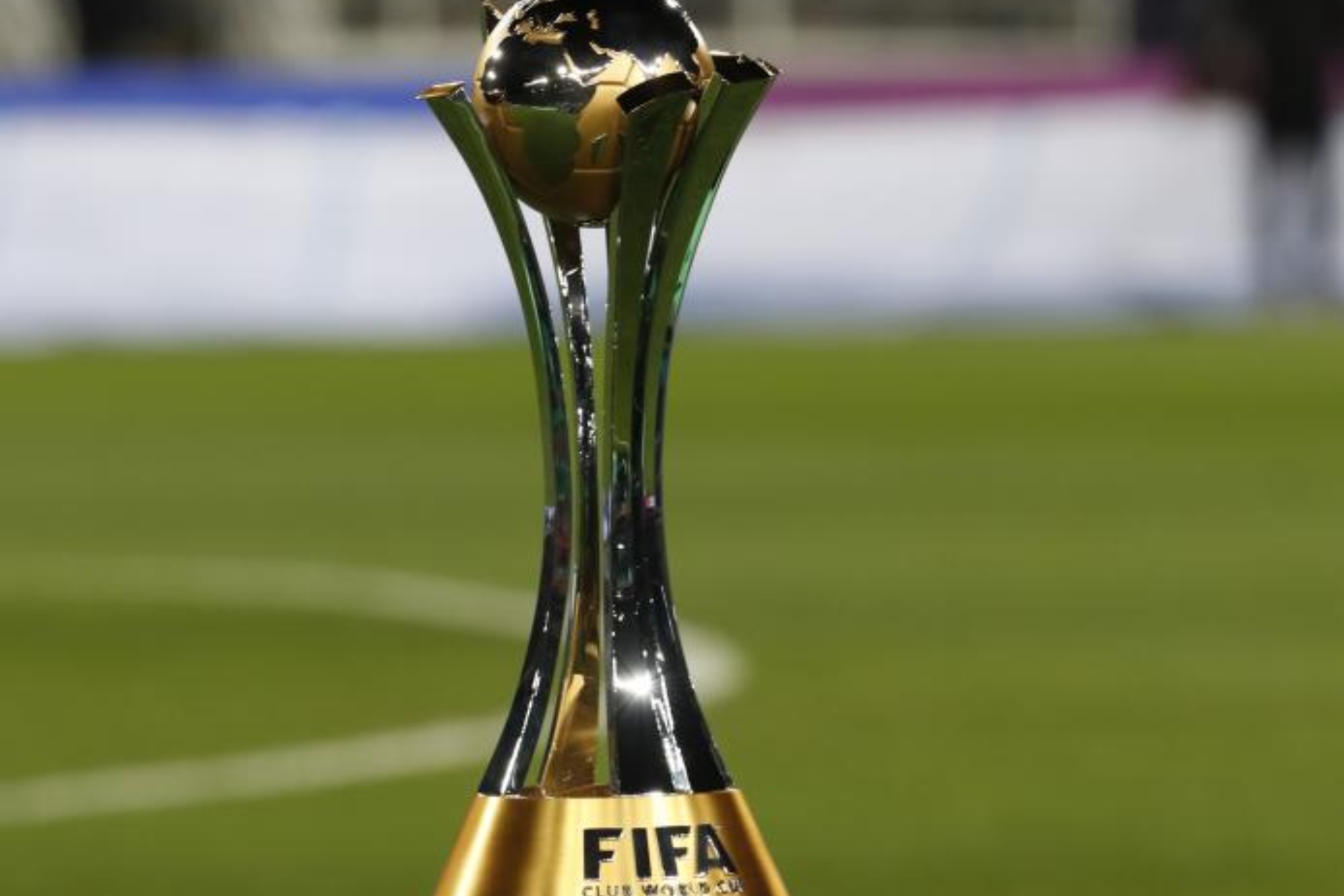 El trofeo del Mundial de Clubes FIFA