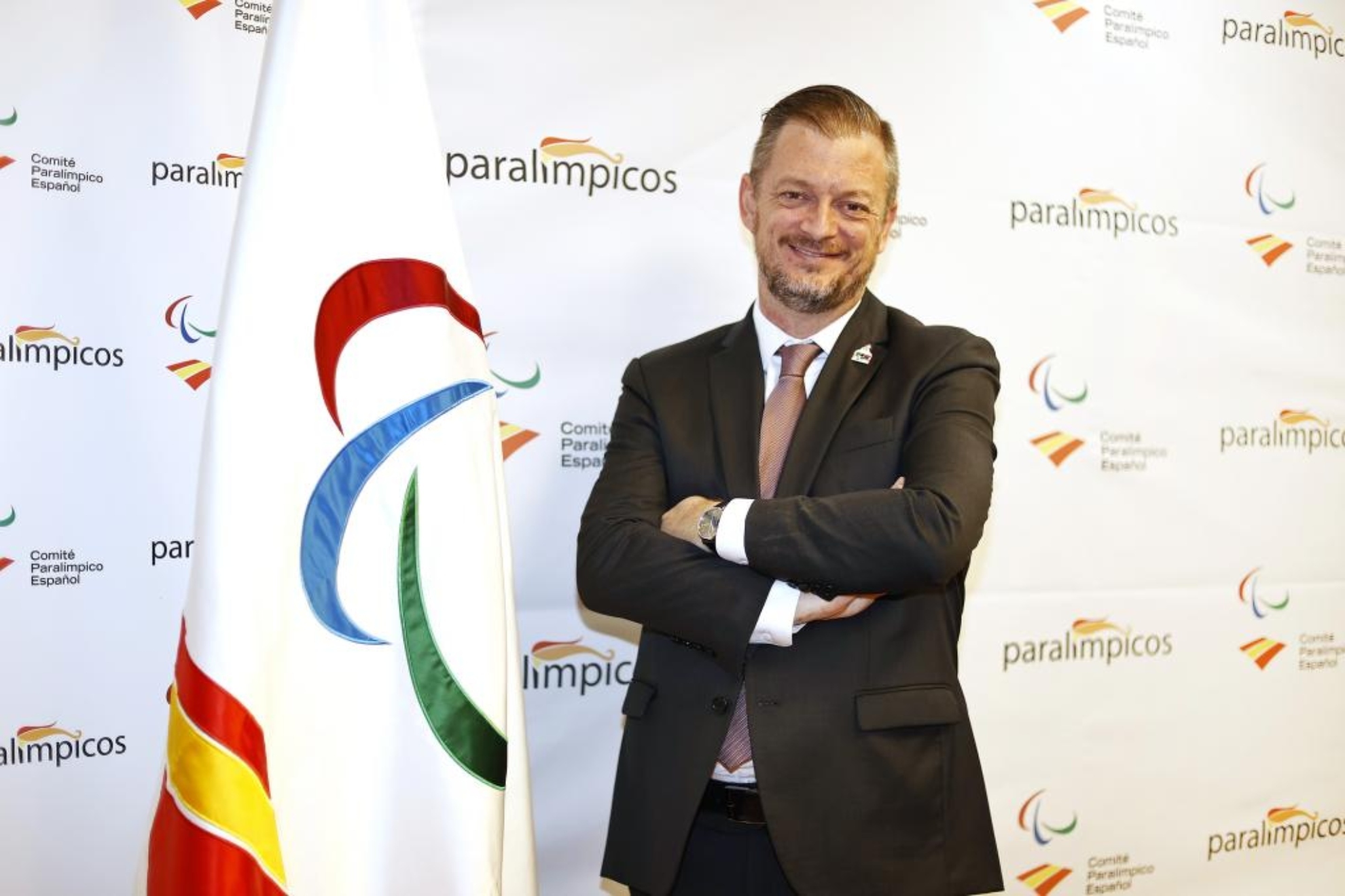 Andrew Parsons, presidente del Comité Paralímpico Internacional.
