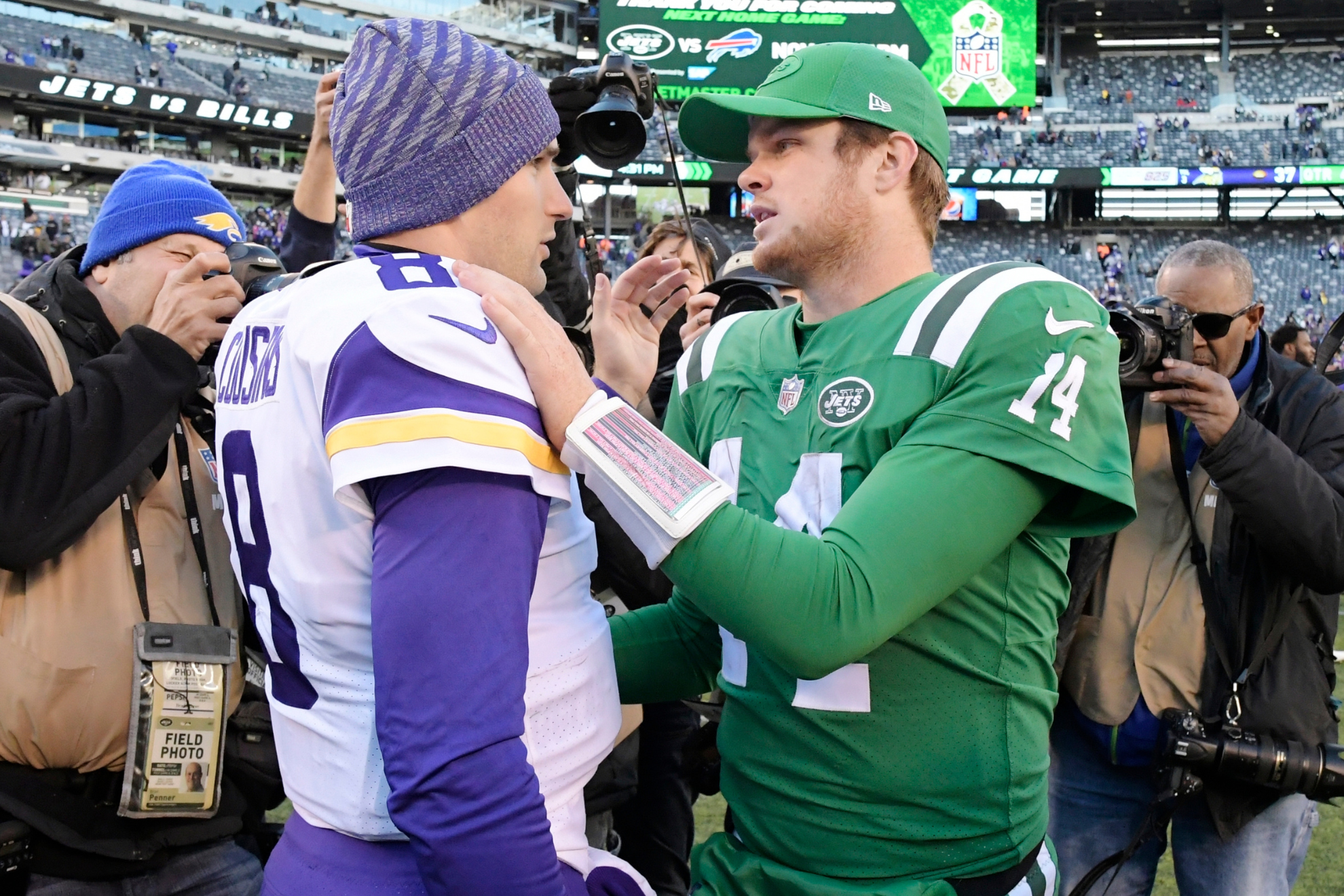 Could we see Sam Darnold takes Kirk Cousins spot?