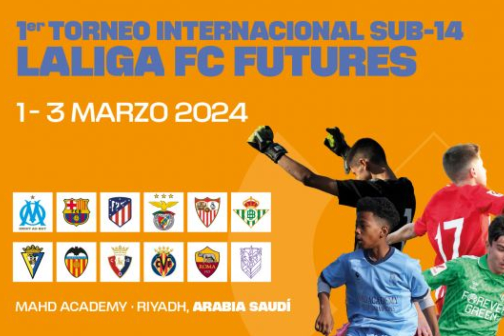 LaLiga FC Futures Riad 2024: Resultados, horarios y dnde ver el Torneo Internacional Sub-14