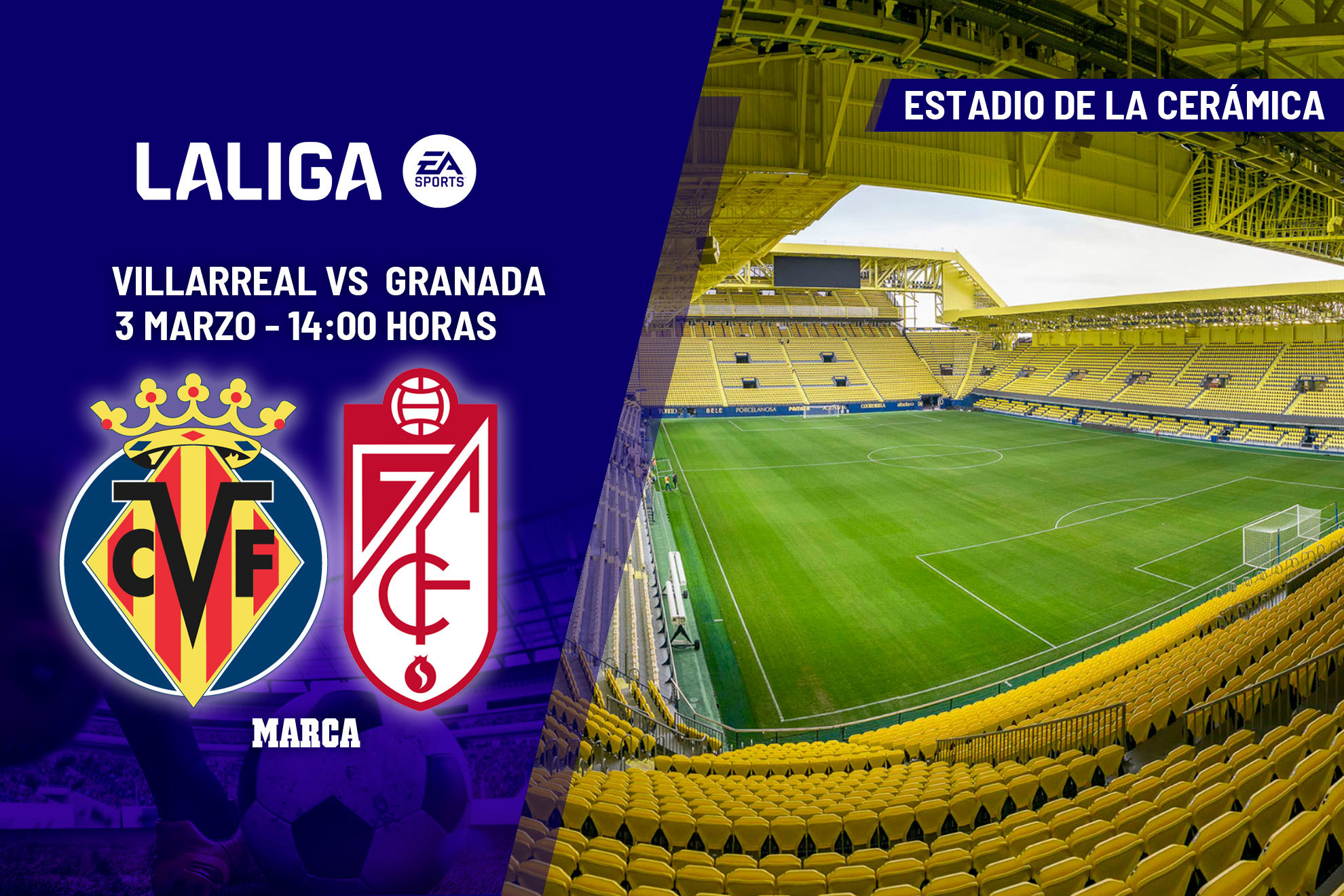 Villarreal - Granada: resumen, resultado y goles