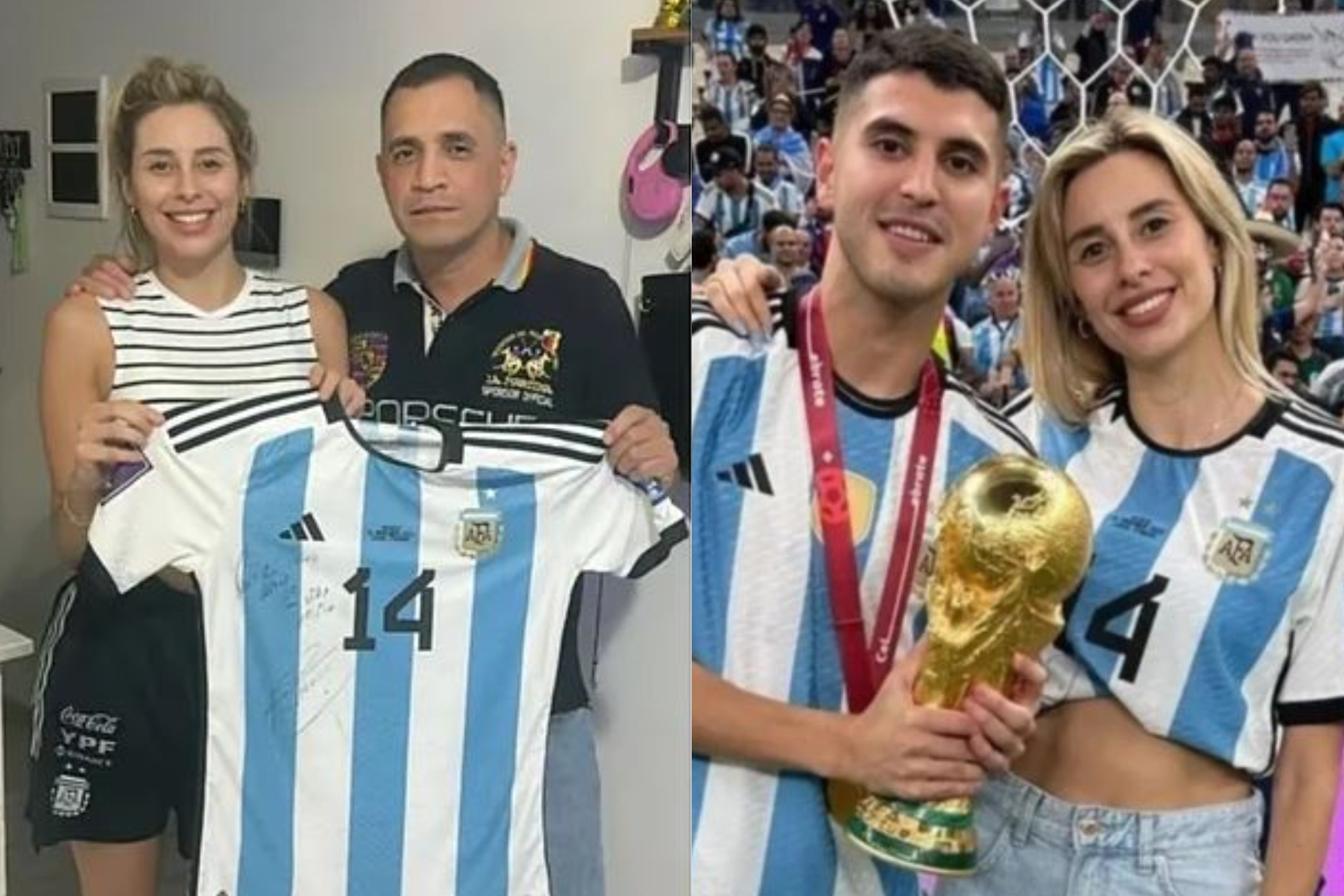 La venganza de la exmujer de Palacios: vende su medalla de campeón del mundo, la camiseta de la final...