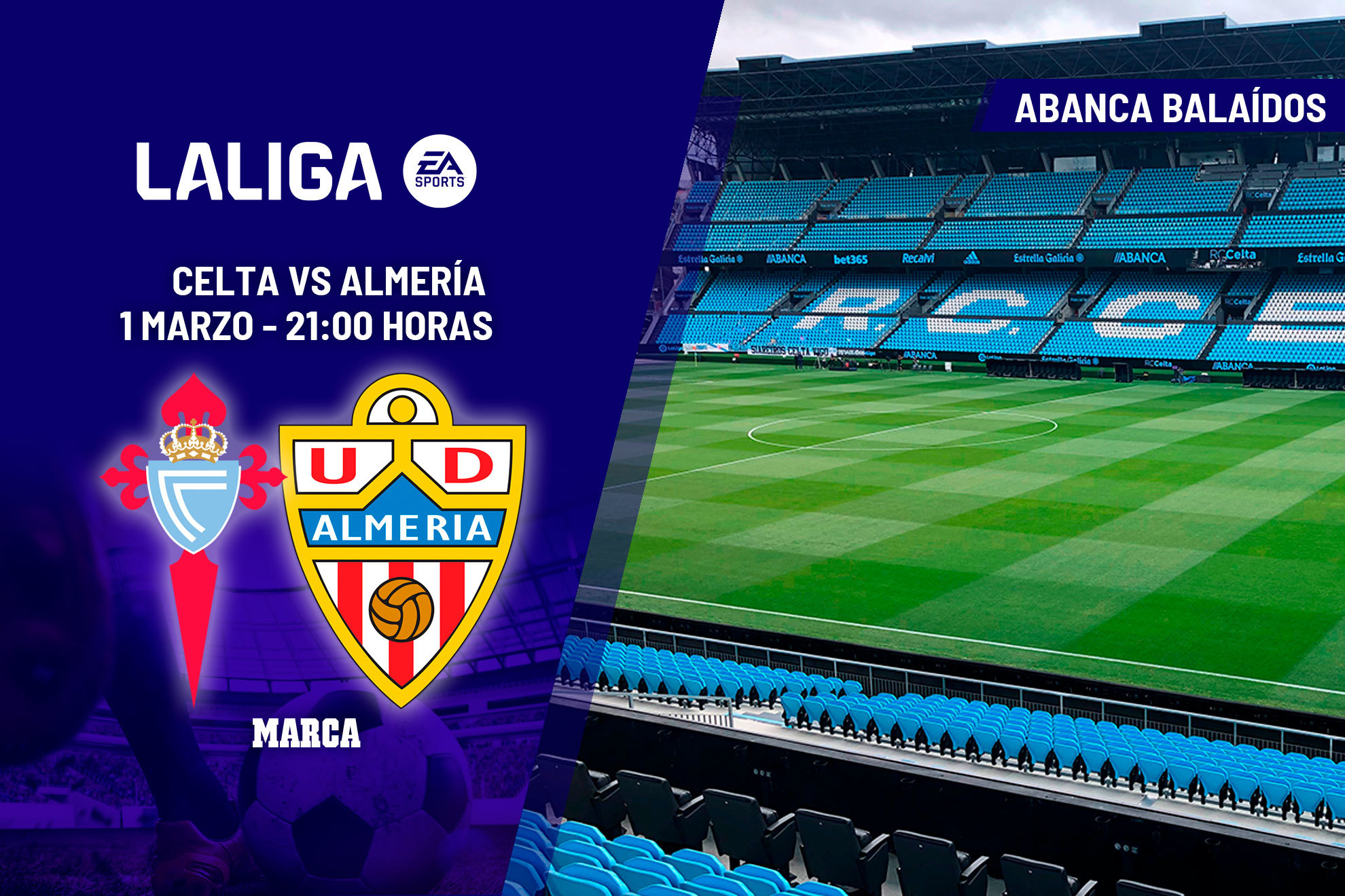 Celta - Almería: horario, dónde ver en TV y canal del partido de  LaLiga EA Sports