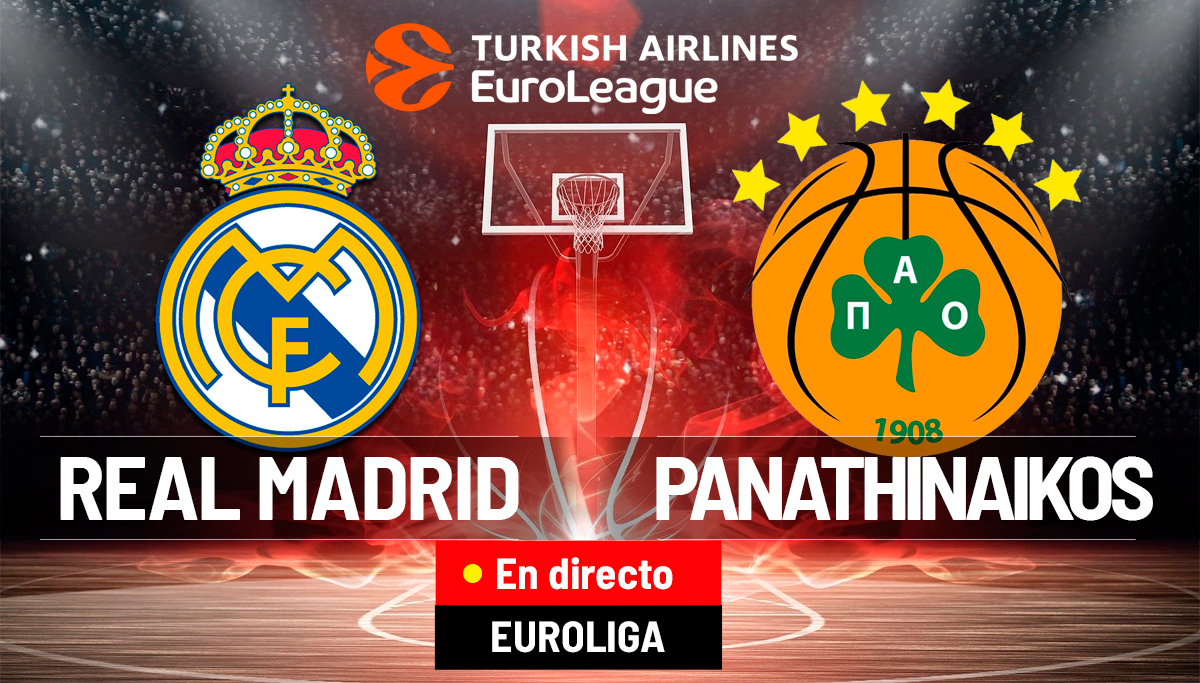 Real Madrid - Panathinaikos | Resumen, resultado y estadísticas del partido de la Euroliga