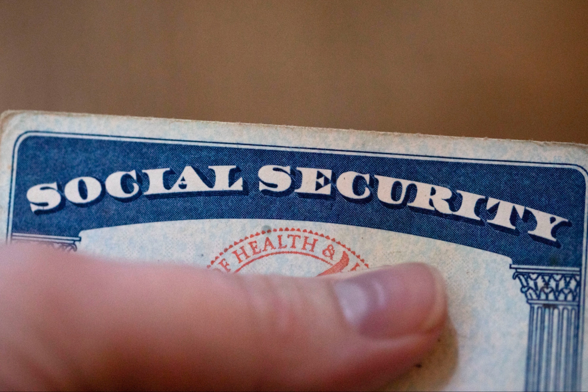 Social Security payment.