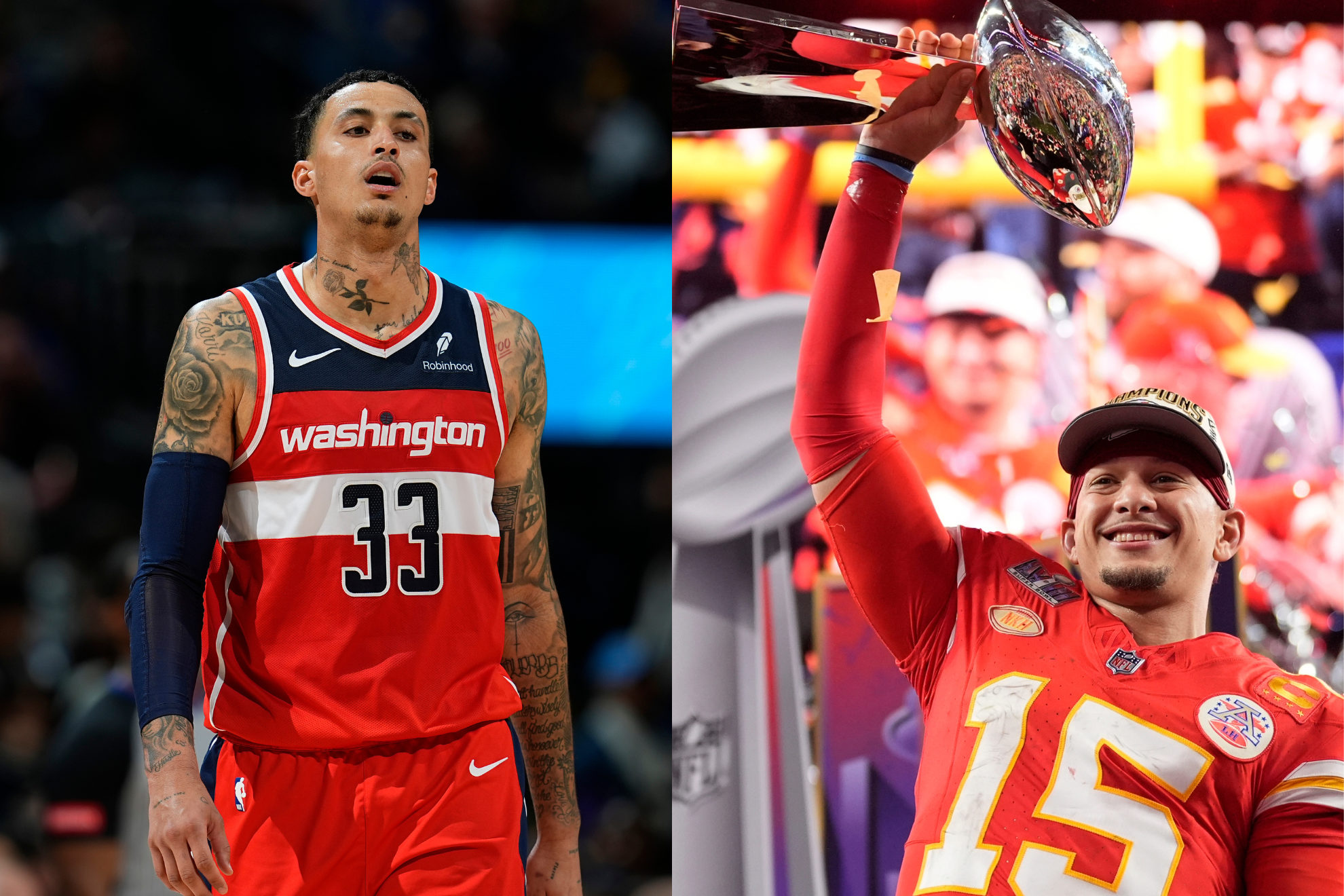 The Chiefs have reached the NFLs summit; the Wizards have a long way to go to trouble the NBAs elite.