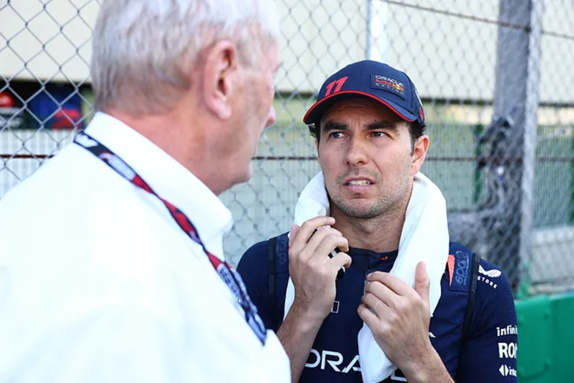 Helmut Marko at it again with salty comments towards Sergio Perez: Not being destroyed is already a great achievement