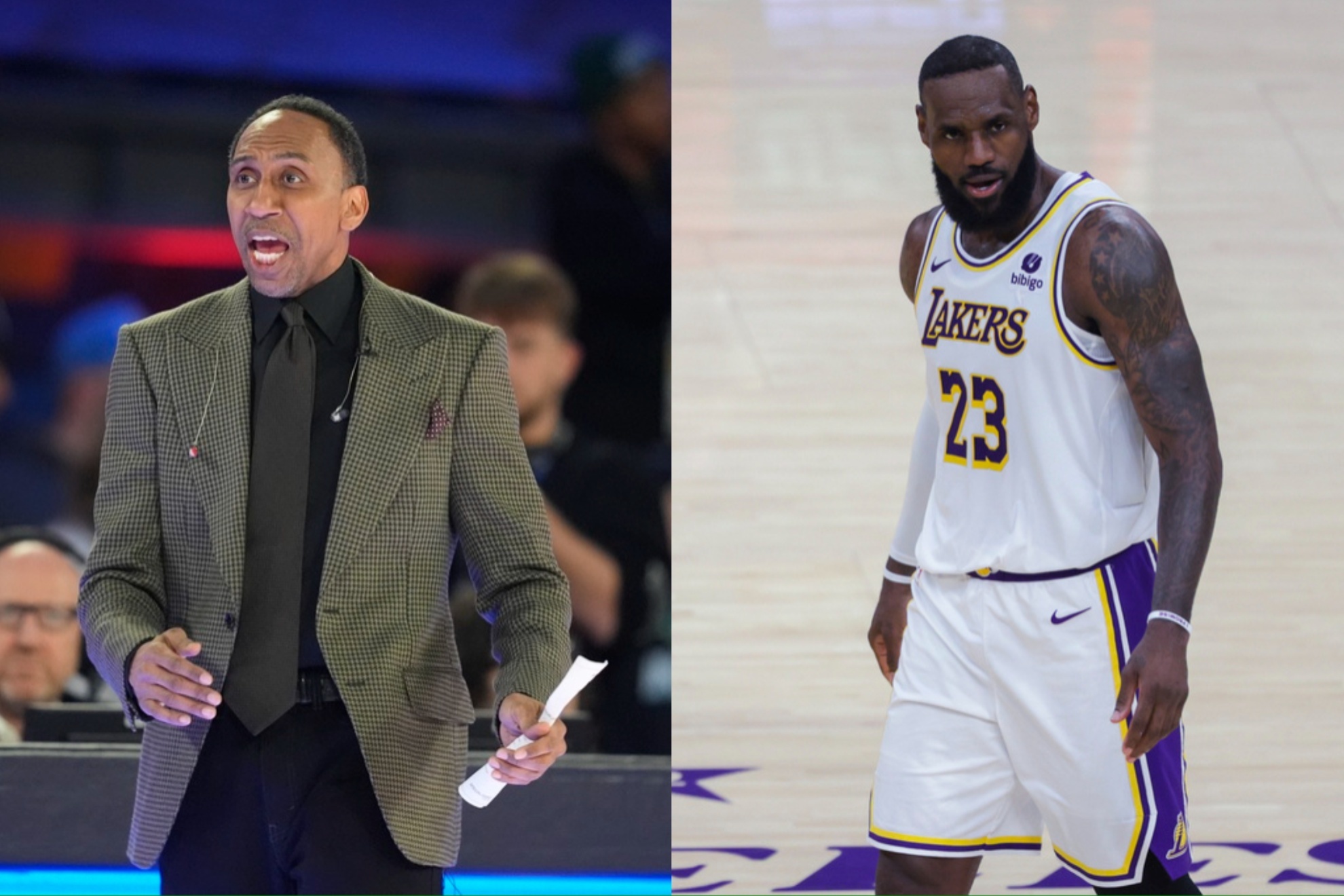 Stephen A. Smith has a long feud with LeBron James.