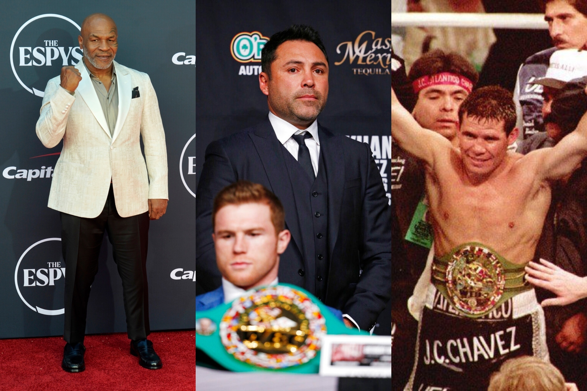 Mike Tyson, Julio Cesar Chavez, Oscar de la Hoya, and other legends weigh in on Canelos exit from PBC