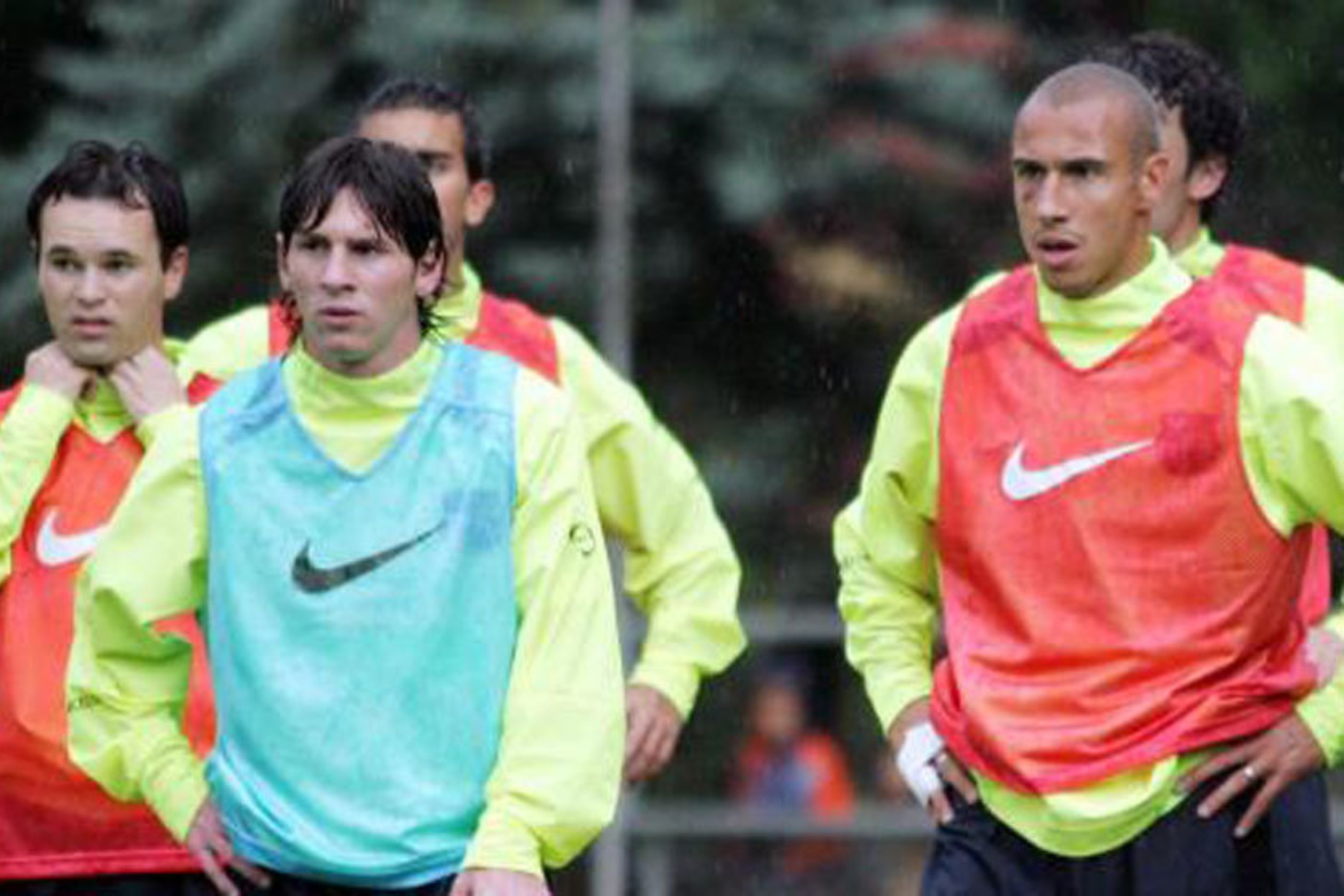Messi y Larsson, en una imagen de archivo