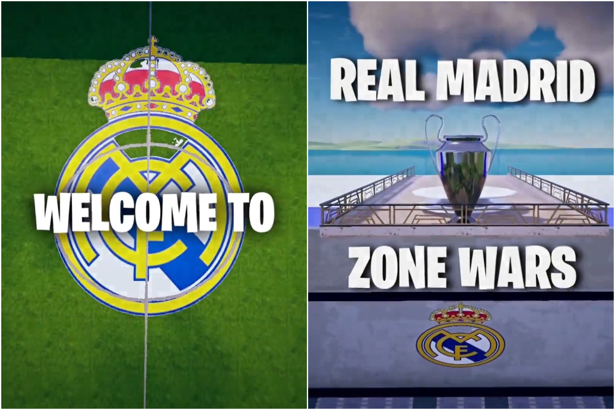 El Santiago Bernabu en Fortnite? As es el increble mapa del Real Madrid
