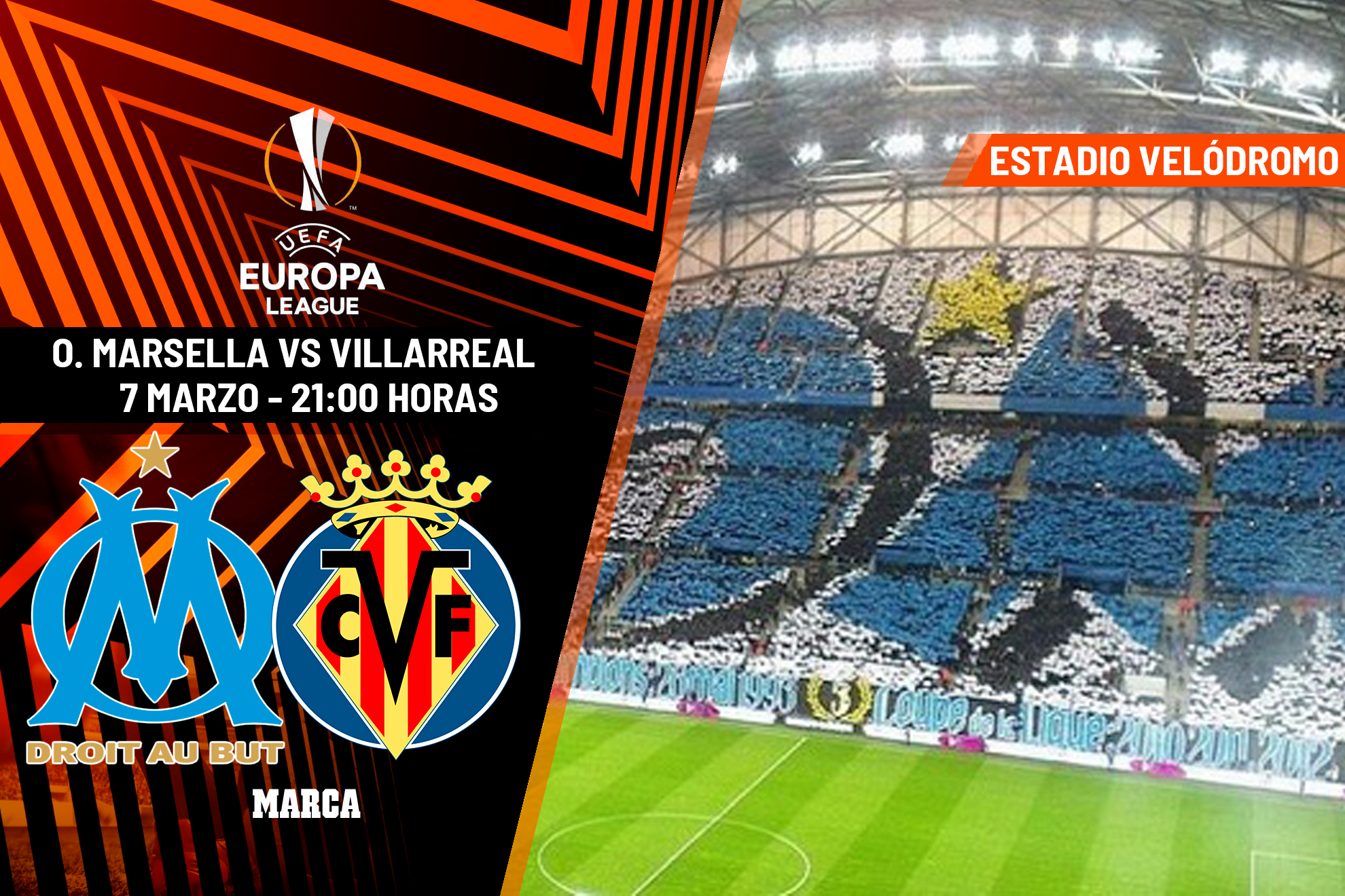 Olympique de Marsella - Villarreal, en directo | Europa League en vivo hoy