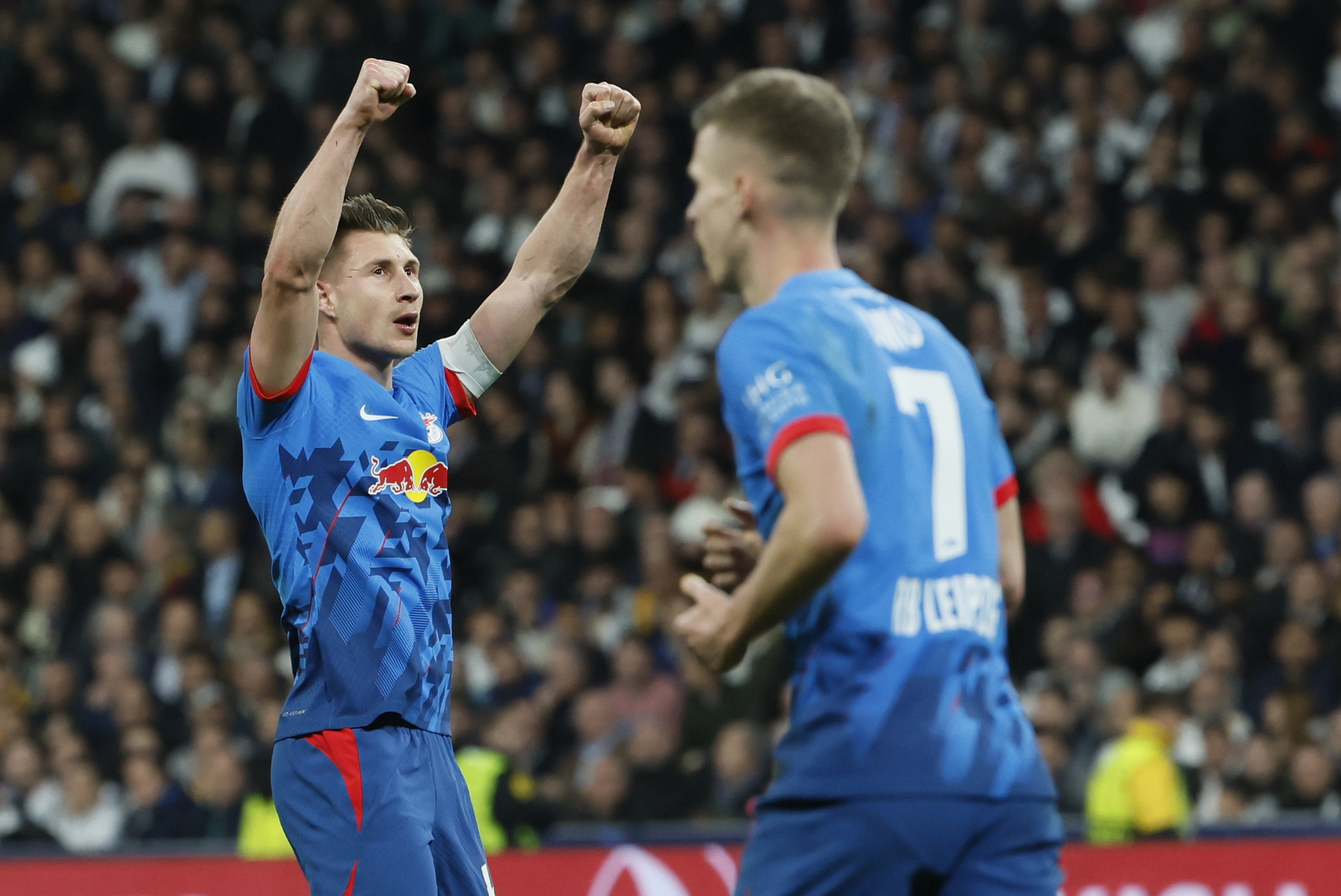 However Willi Orban scored minutes later to keep RB Leipzig's hopes alive