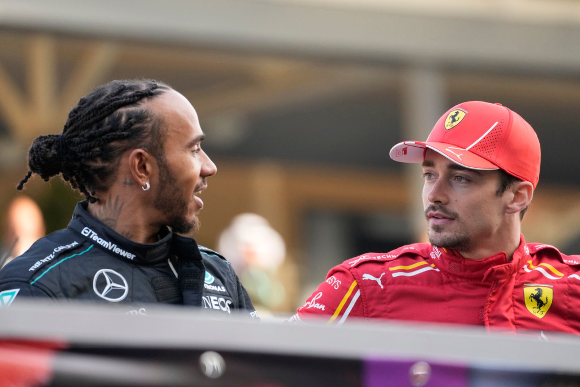 Hamilton is now part of Ferraris racing team