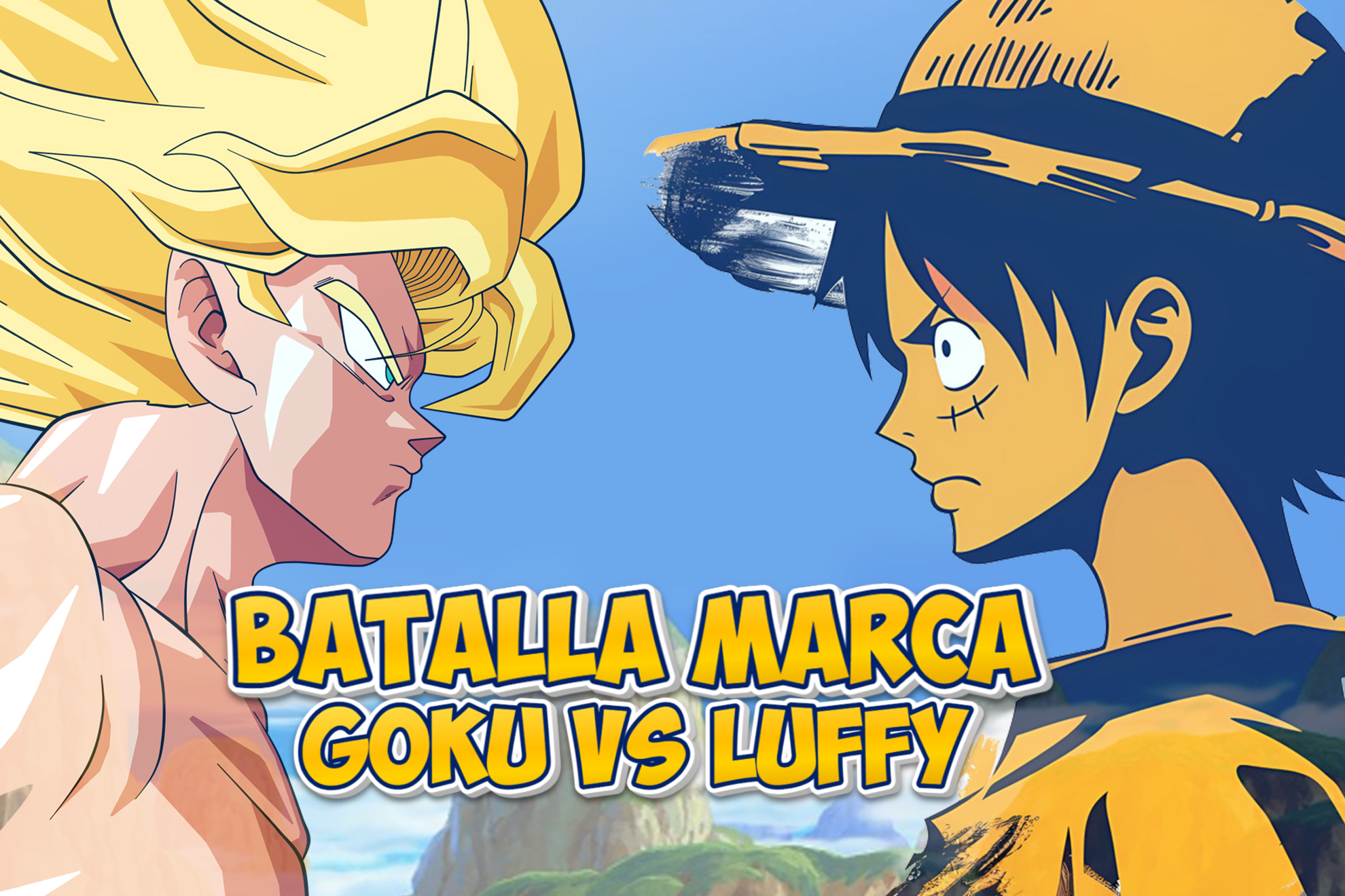 Luffy vs. Goku, el combate del siglo | Quin vencera si se enfrentasen el uno al otro?