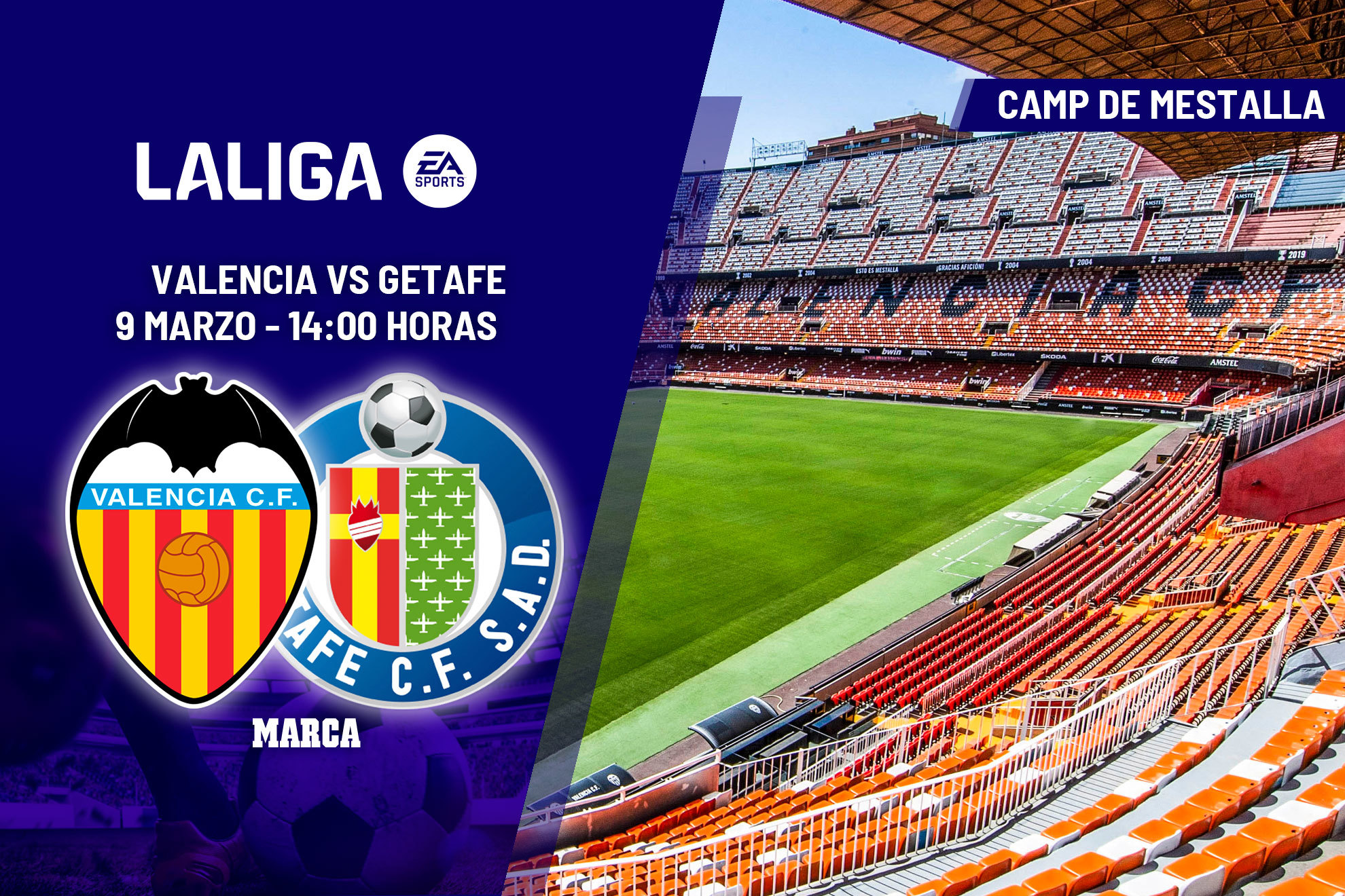Valencia - Getafe en directo | resumen, resultado y goles
