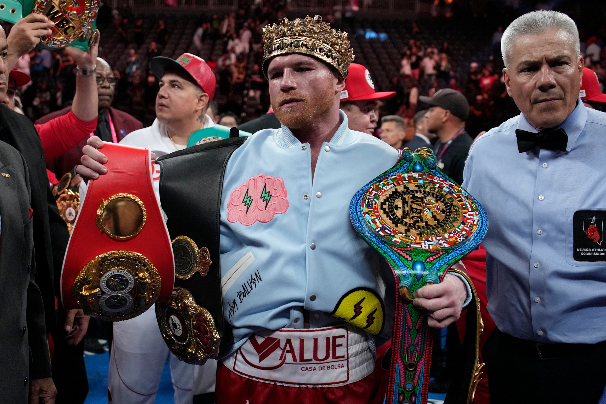 Canelo Alvarez will be back in the ring in May.
