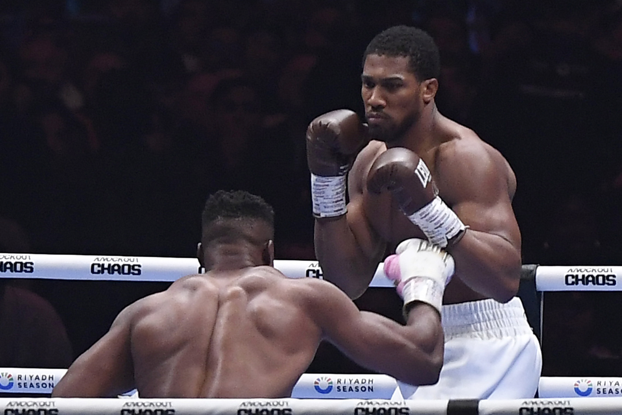 Anthony Joshua came out on top