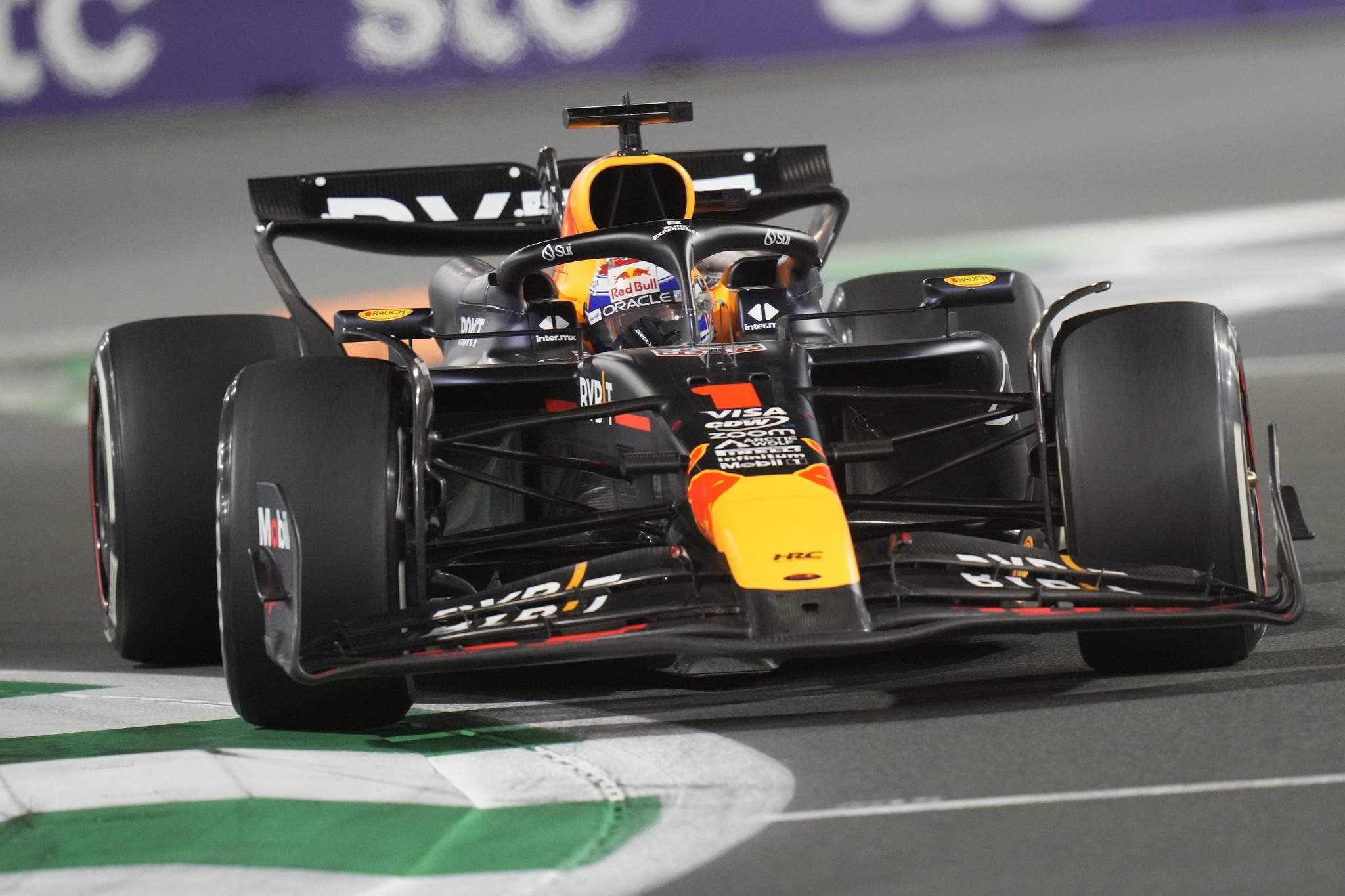 Red Bull driver Max Verstappen during the Formula One Saudi Arabian Grand Prix