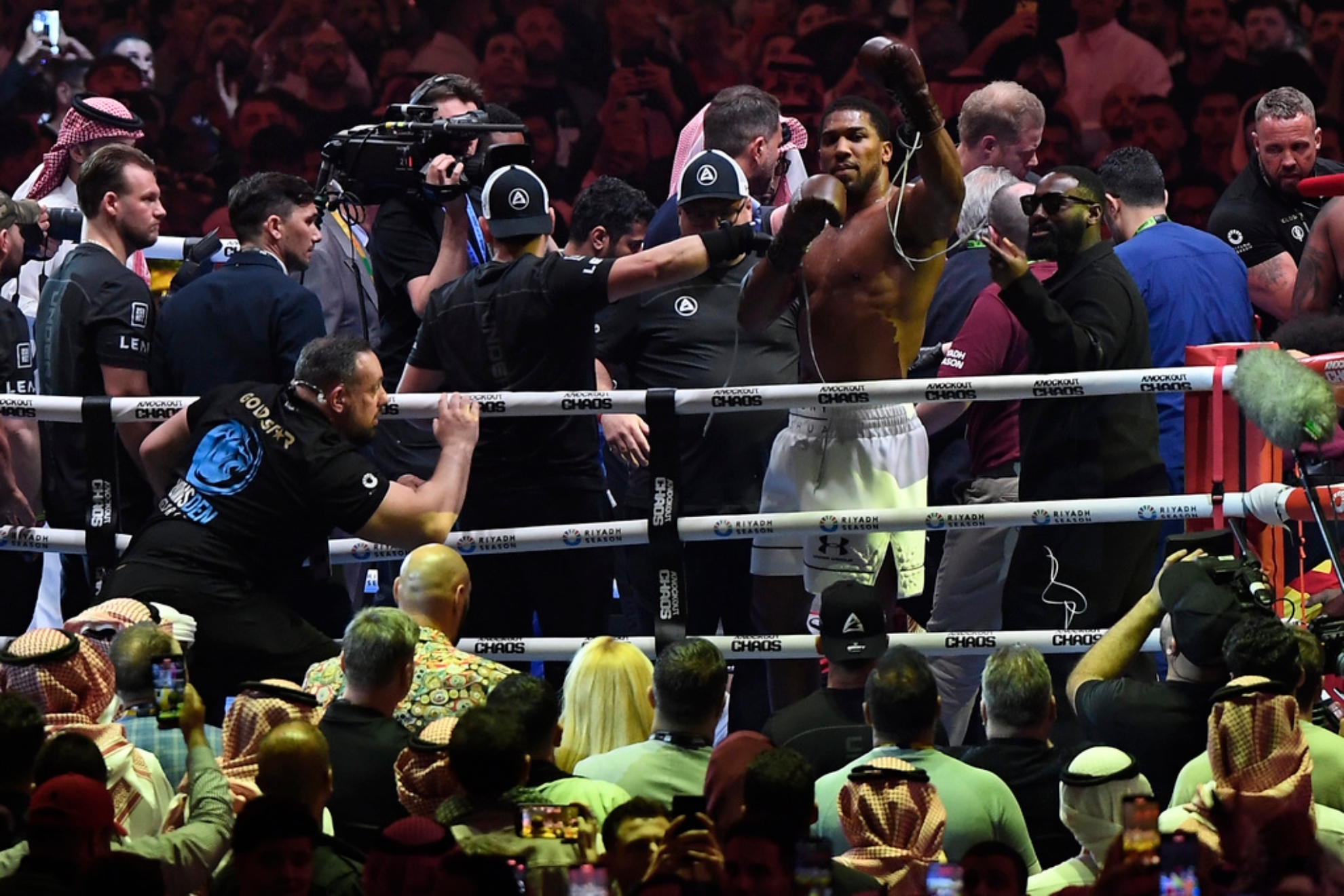 Anthony Joshua responds nonchalantly about which boxers he wants to fight next