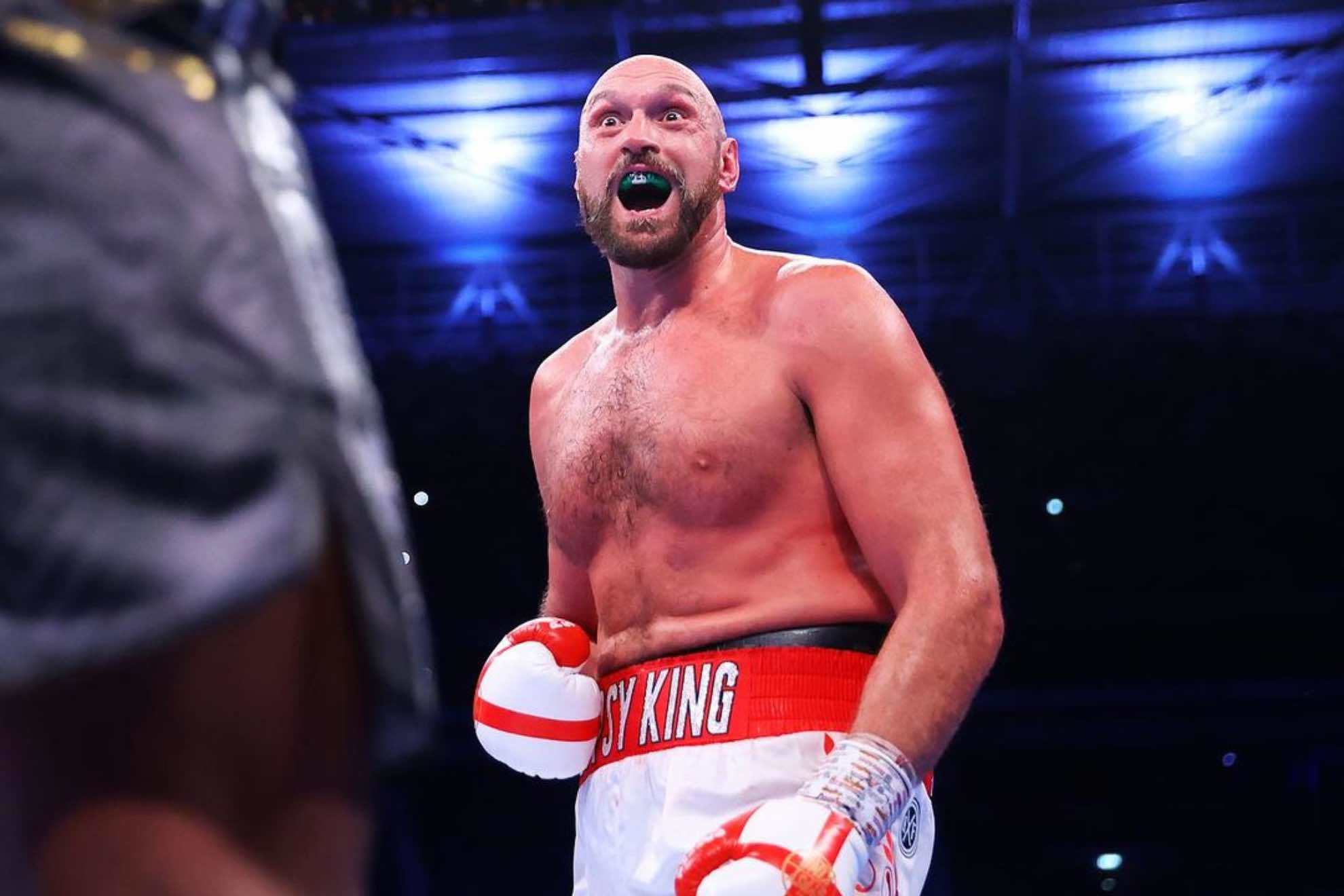 Tyson Fury filmed his indulgent trip to the grocery store