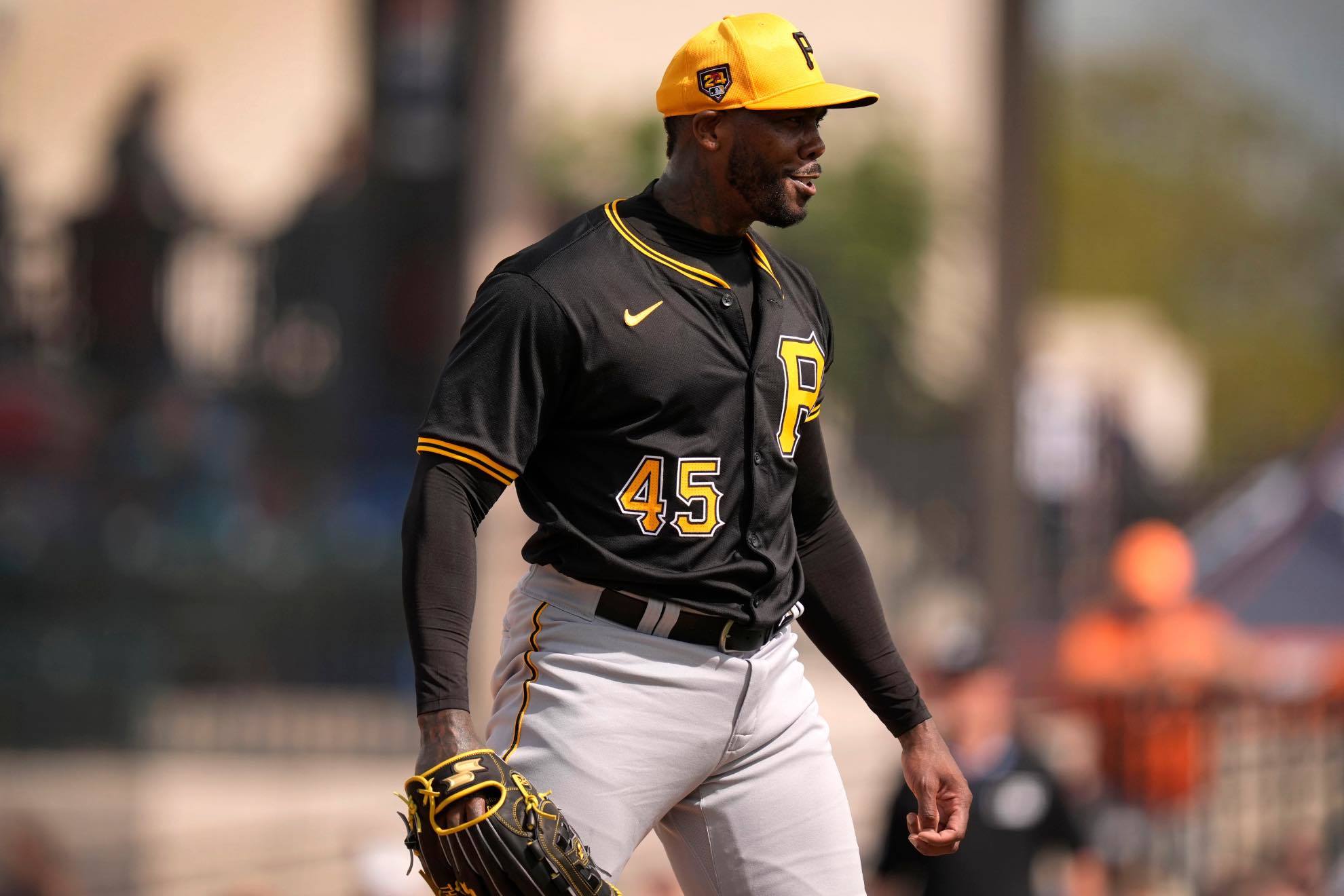 Aroldis Chapman signed with the Pittsburgh Pirates last offseason