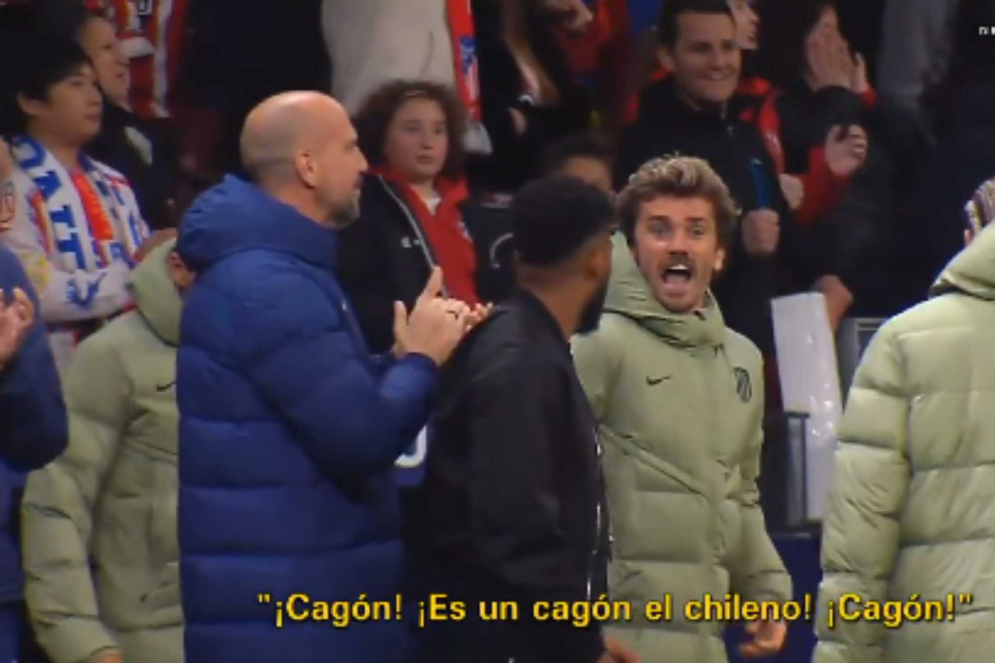 Griezmann, tras el penalti fallado por Alexis: Es un cagn, el chileno es un cagn!