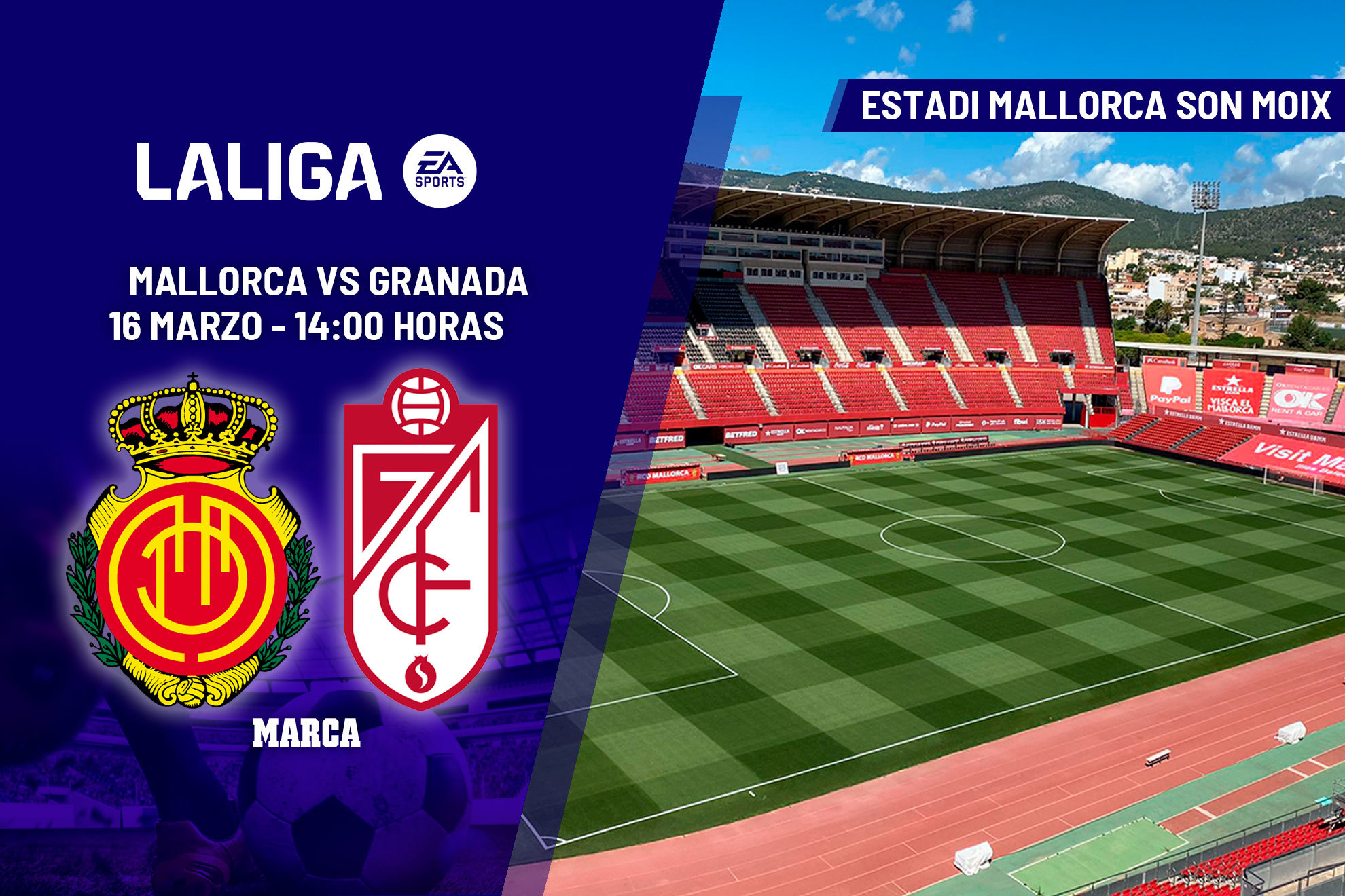 Mallorca - Granada: resumen, resultado y gol