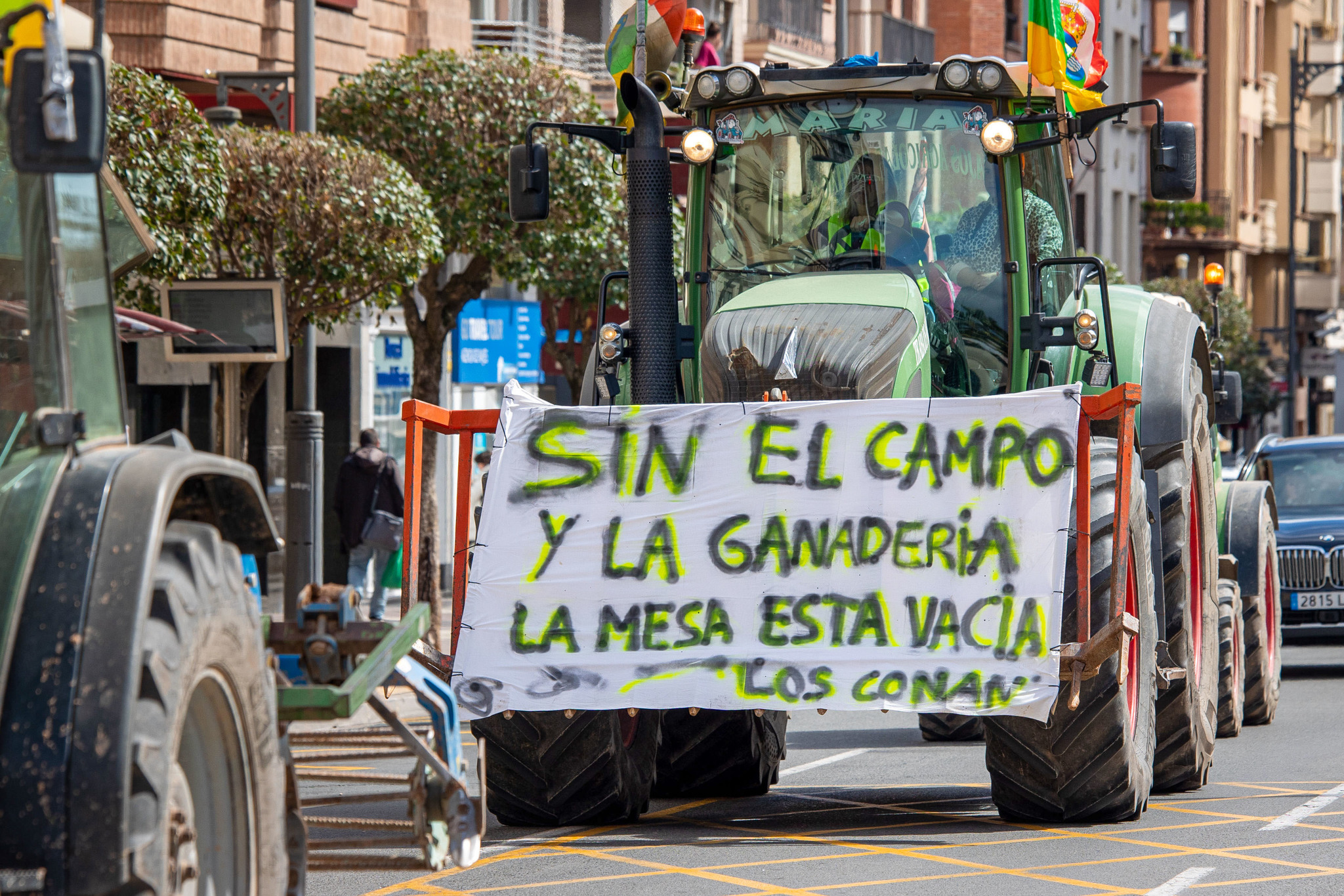 Se esperan 1.500 tractores y 10.000 manifestantes en Madrid.