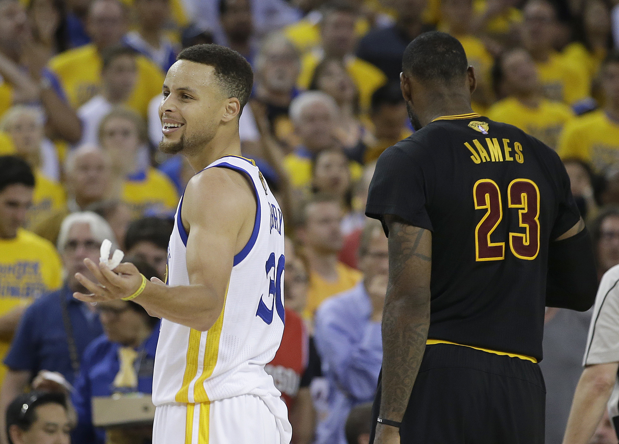 Curry and LeBron in 2016