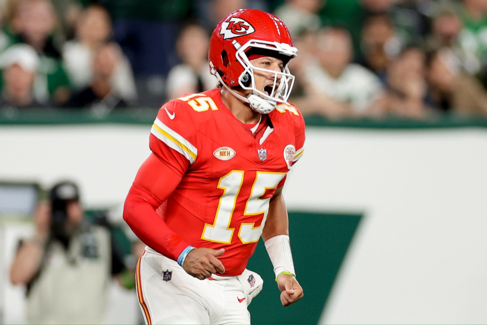 The Chiefs are looking to upgrade offensive weapons around Patrick Mahomes