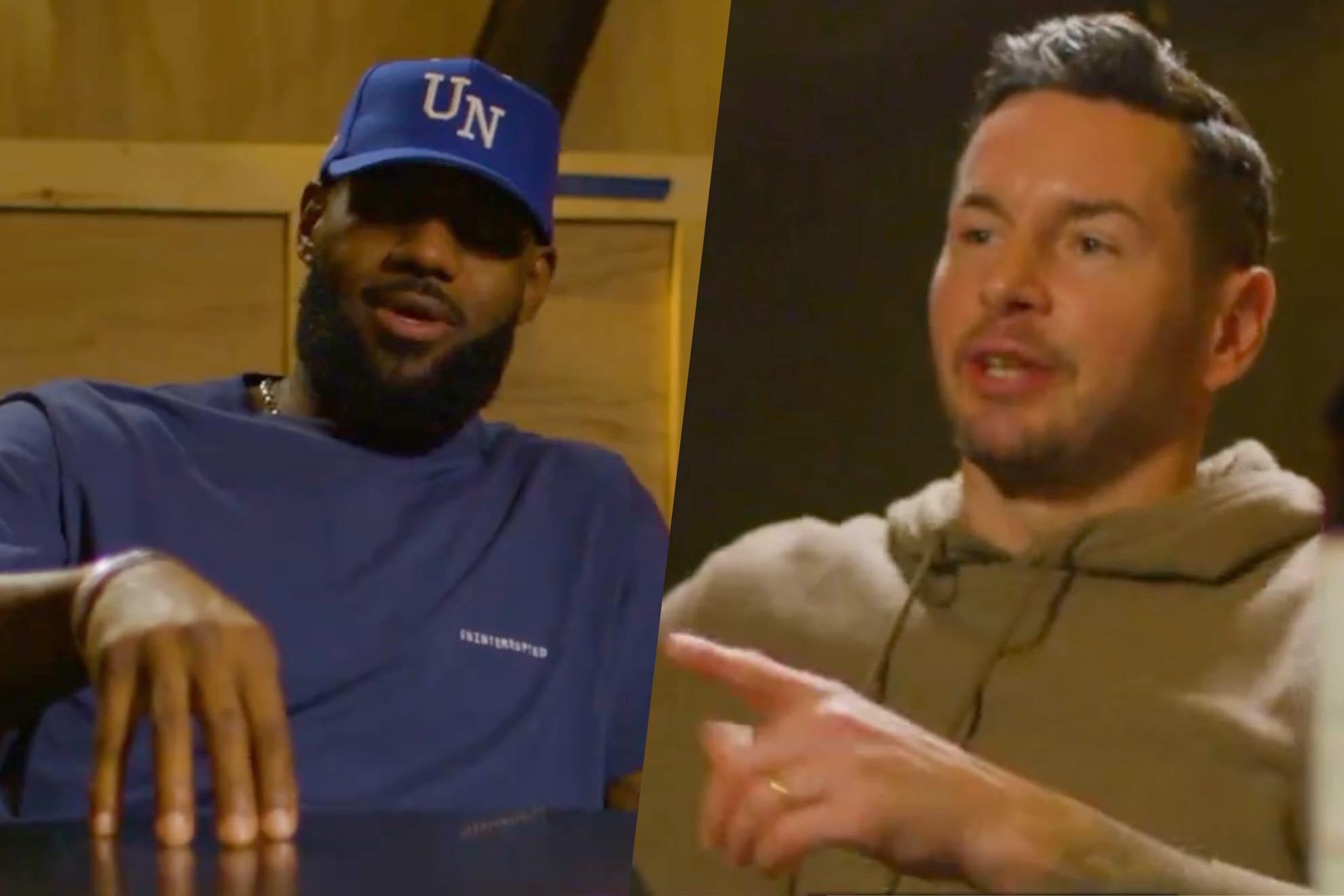 LeBron James announced a new podcast with JJ Redick called Mind the Game