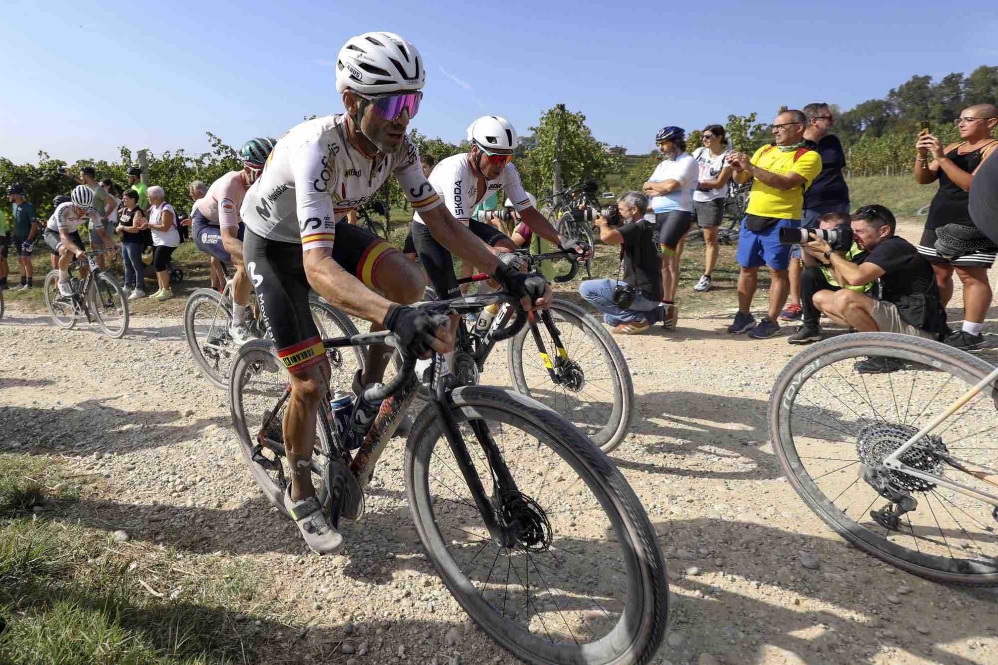 Alejandro Valverde se apunta al reto de ganar la Vuelta a Ibiza de BTT
