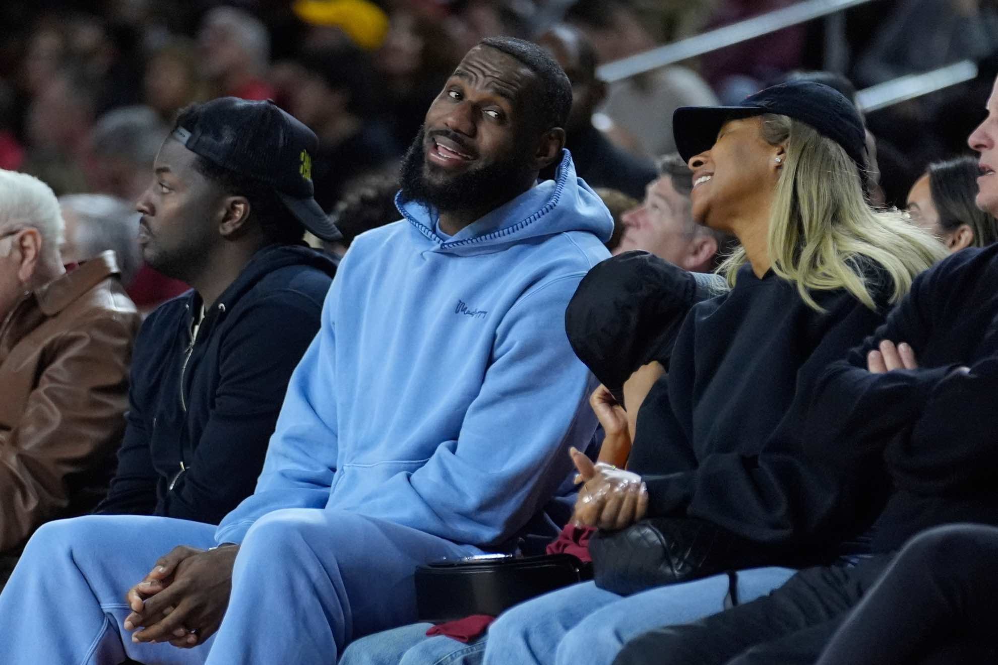 LeBron James proved he is just a regular dad who cant dance
