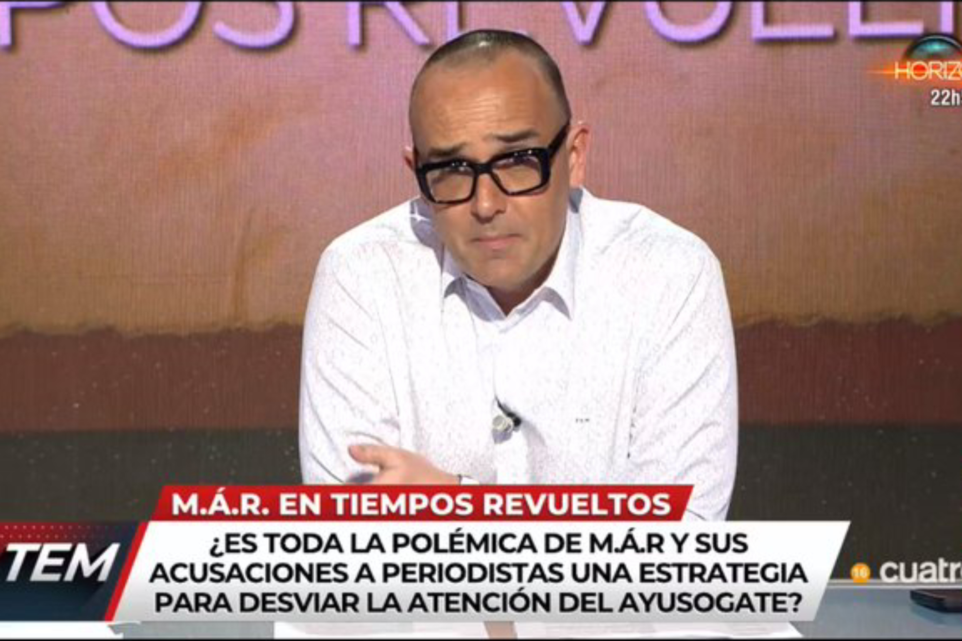 Risto Mejide se enfrenta al secretario general del PP de Madrid: Qu pruebas tenis? Son acusaciones muy graves