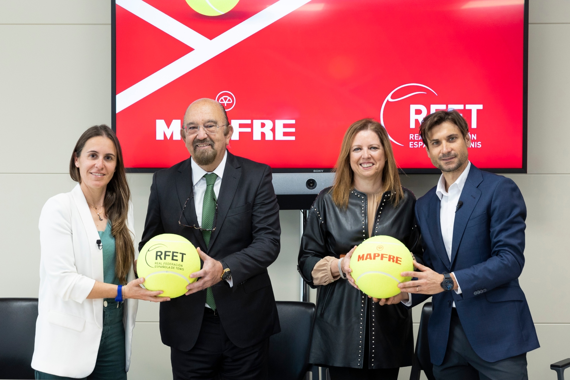La Real Federacin Espaola de tenis y MAPFRE extienden su acuerdo de patrocinio