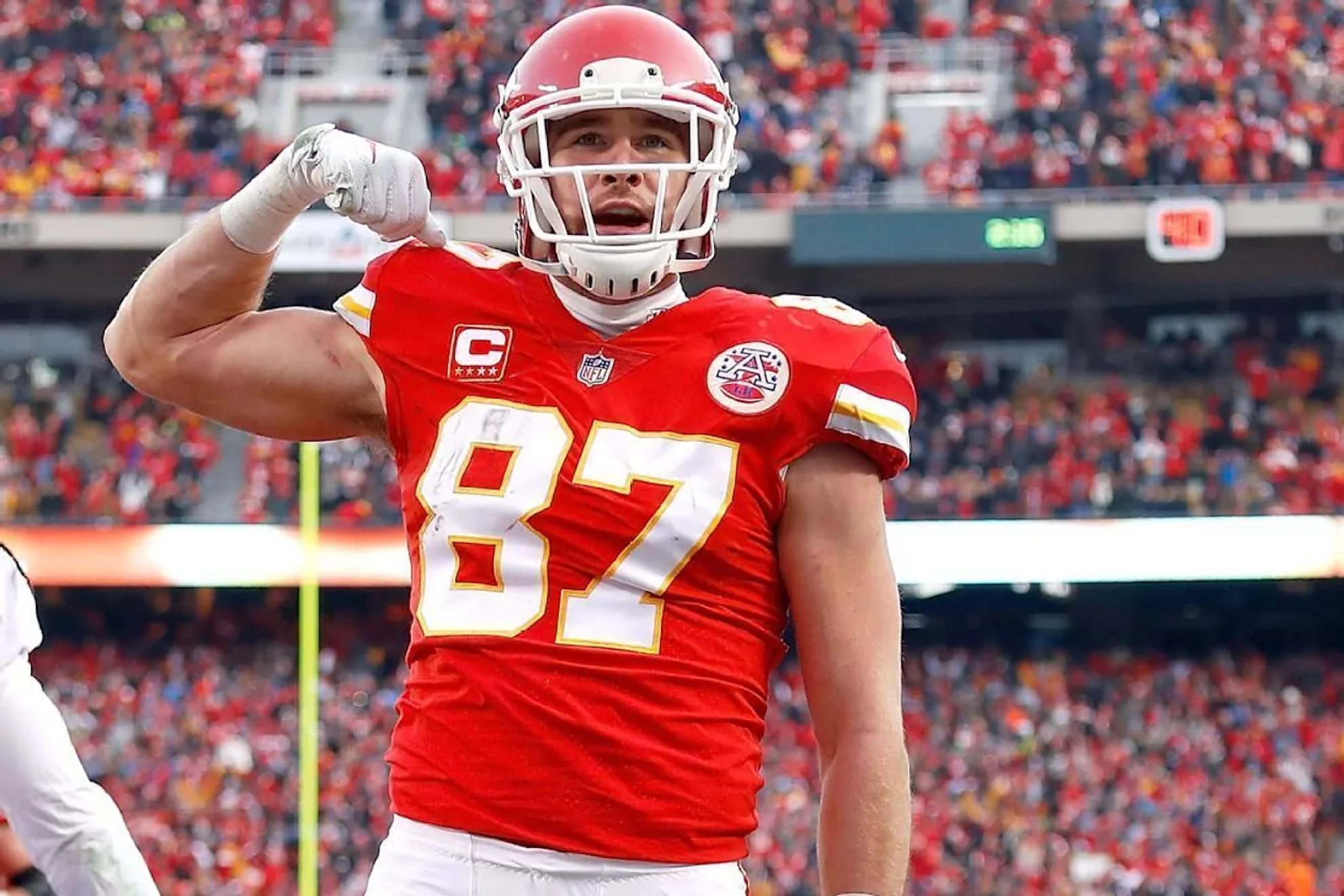 Travis Kelce responds to Andy Reids message to Marquise Brown and raises some questions