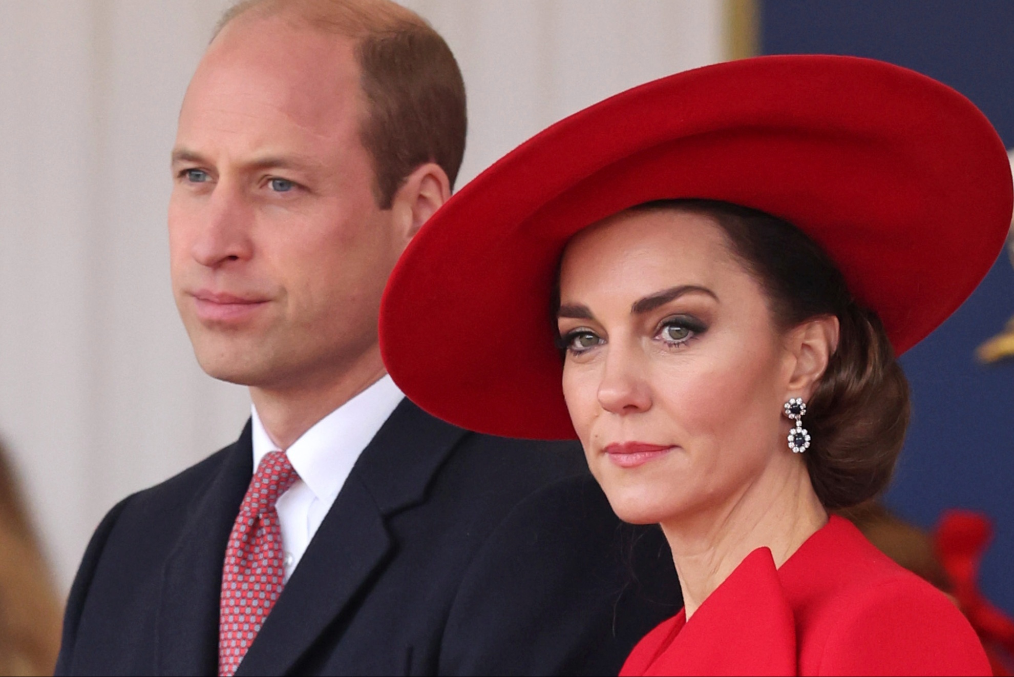 The Prince and Princess of Wales, William and Catherine.